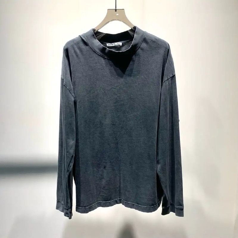 Acne Studios Acne Studios Gray Cotton Men's Sweatshirt Size US L / EU 52-54 / 3 - 1 Thumbnail