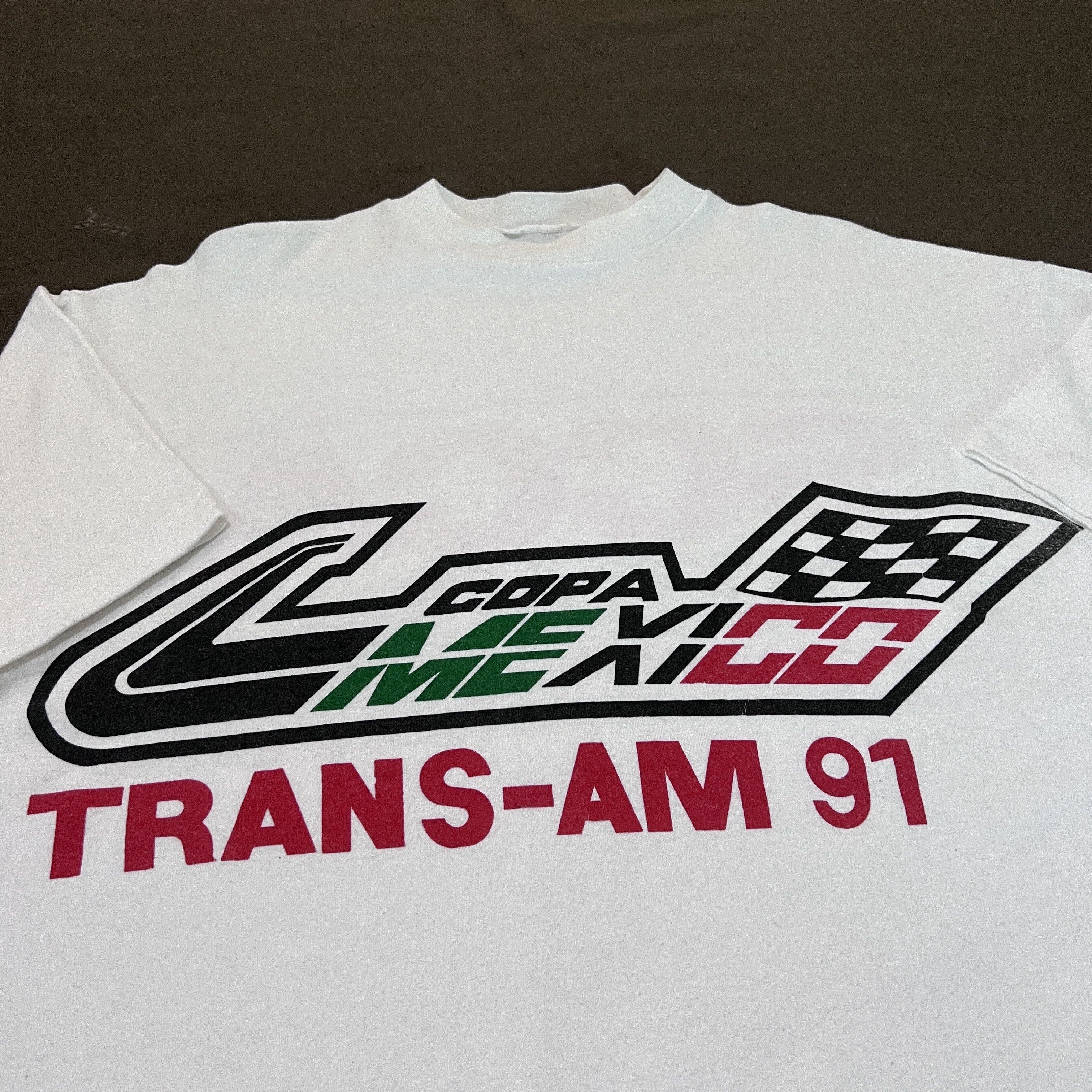 Vintage 90s Trans-Am Tour Pro Racing SCCA Promo Tee
