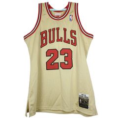 Gold chicago bulls on sale jersey