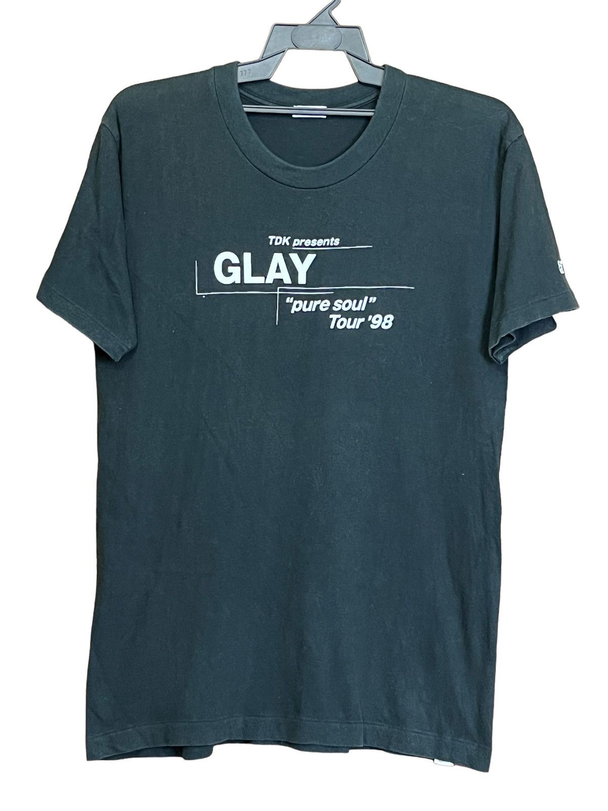 Band Tees VINTAGE 90s GLAY BAND ROCK PURE SOUL TOUR 1998 T SHIRT Size US M / EU 48-50 / 2 - 1 Thumbnail