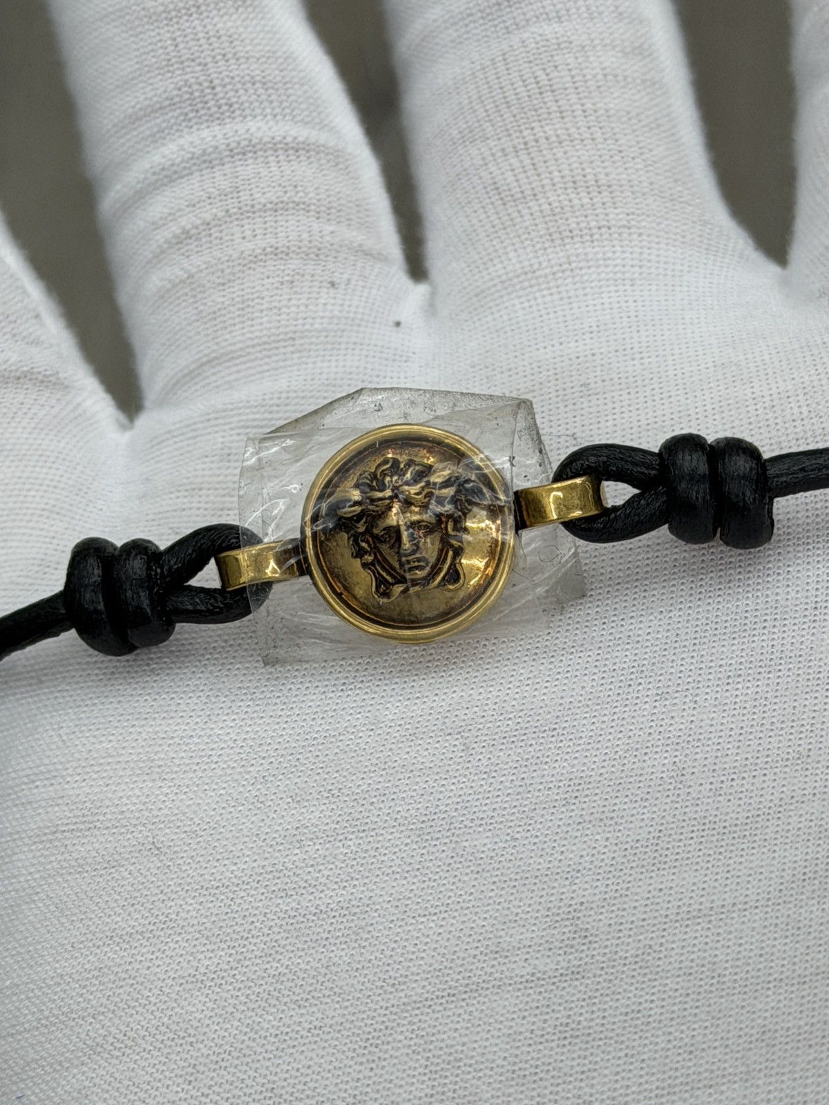 Versace Versace Medusa '95 Leather Bracelet Size ONE SIZE - 5 Thumbnail