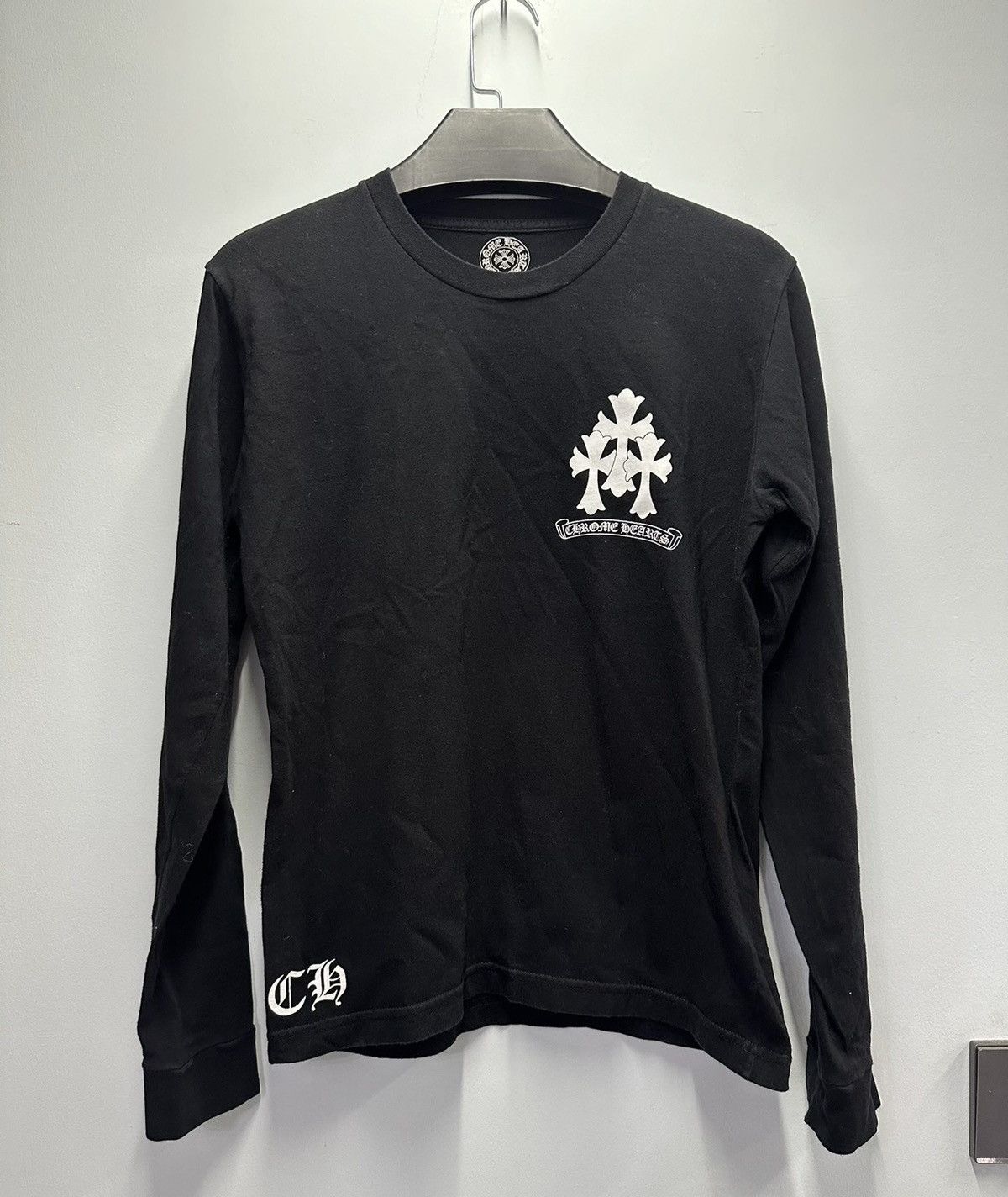 Chrome Hearts Chrome Hearts black long sleeve Size L / US 10 / IT 46 - 1 Thumbnail