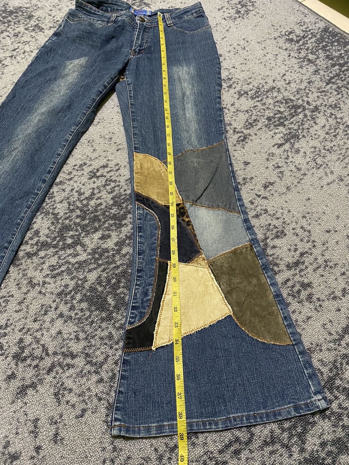 Hysteric Glamour Y2k deep “avant garde style” flare jeans Size US 30 / EU 46 - 8 Thumbnail