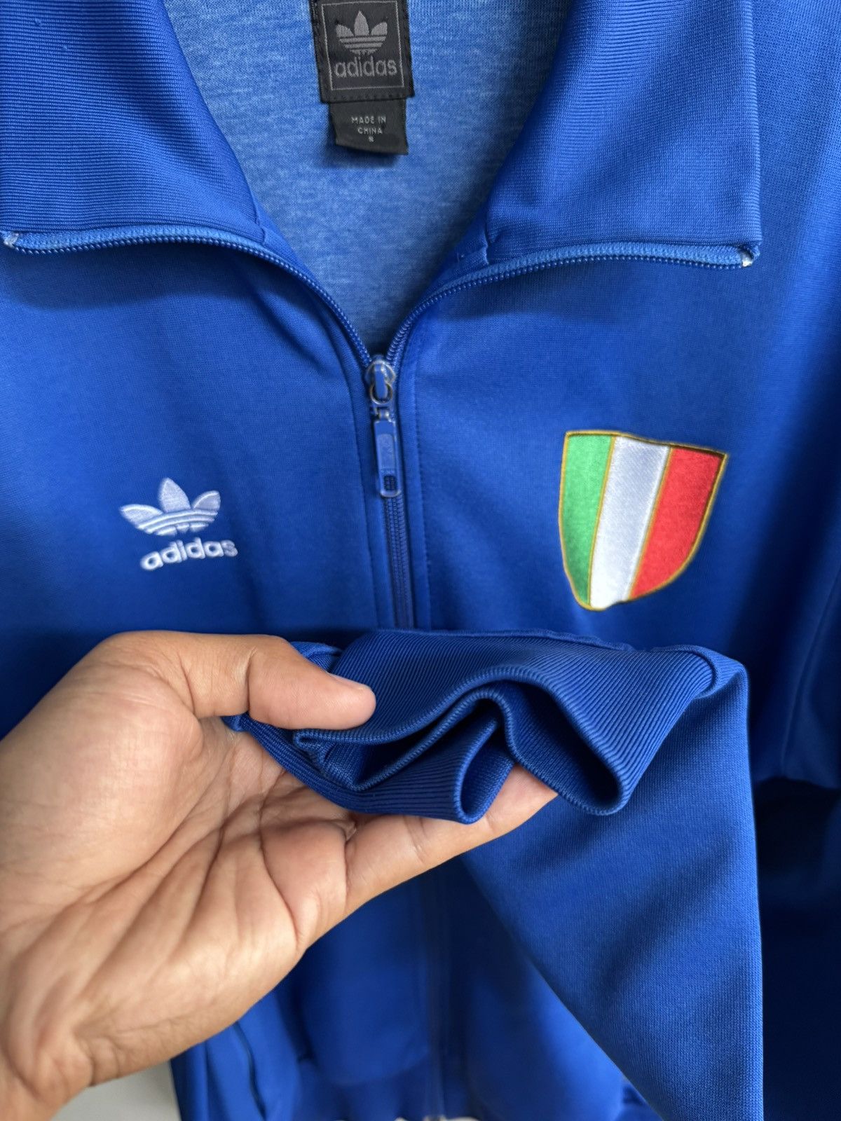 Adidas 1980’S ITALY 2006 RETRO FOOTBALL SOCCER TRACK JACKET ADIDAS Size US S / EU 44-46 / 1 - 6 Thumbnail