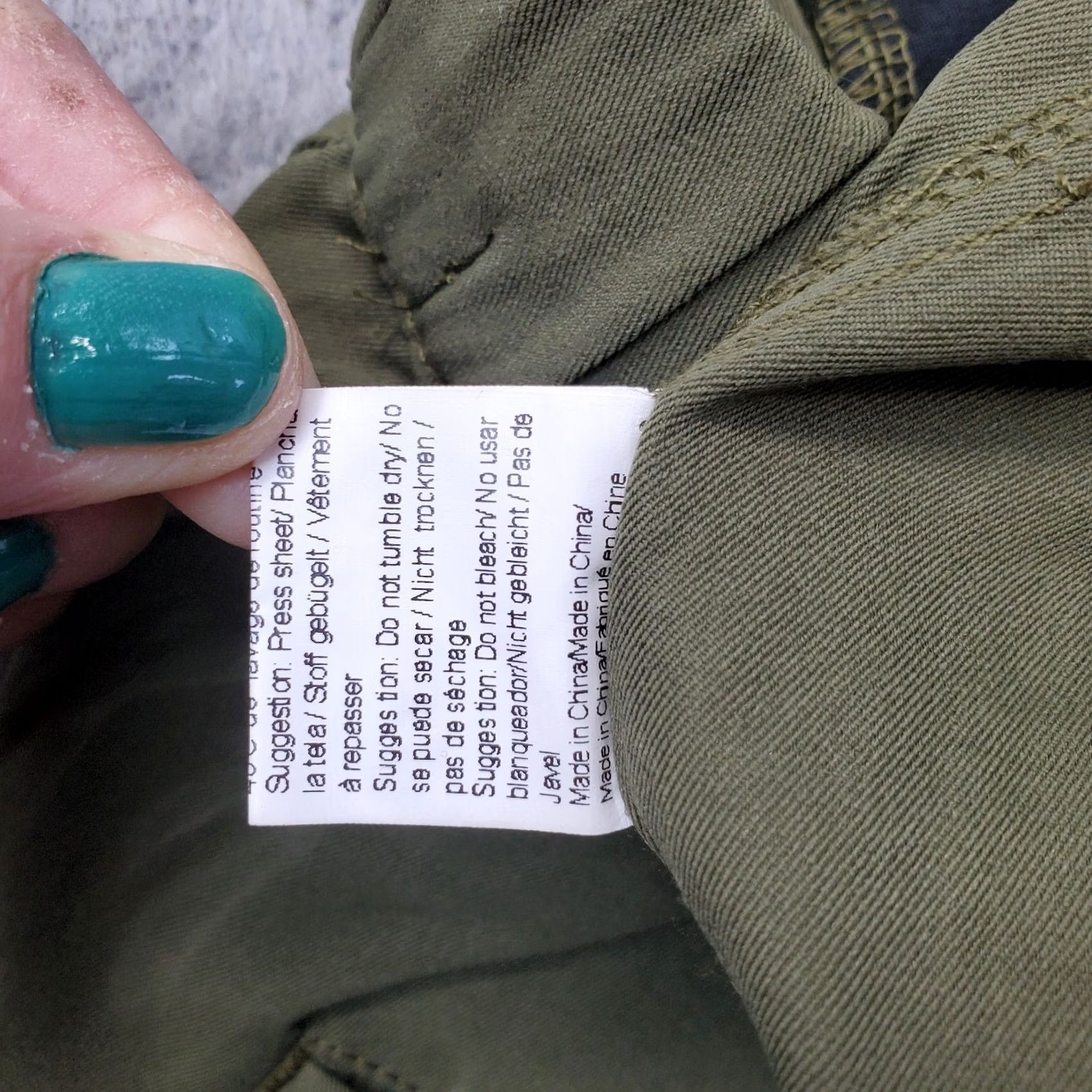 Vintage Coofandy Mens XL Green Solid Regular Fit Joggers Pants Slash Pockets Drawstring Size US 36 / EU 52 - 7 Thumbnail