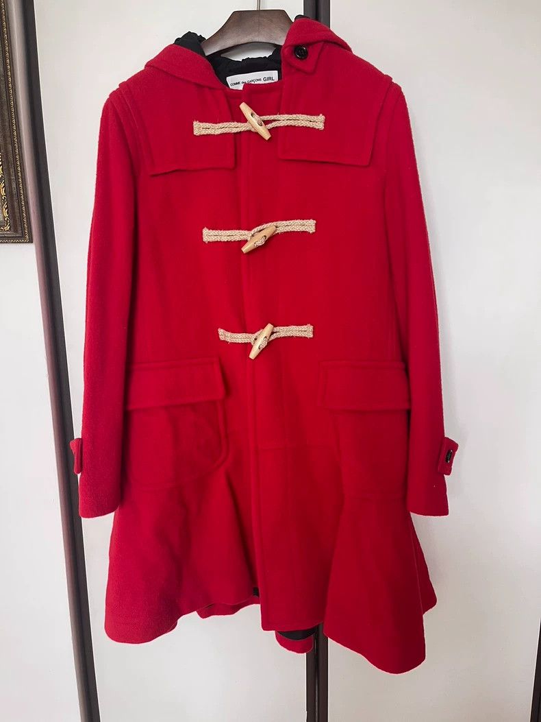 Comme des Garcons Comme Des Garcons Red wool coat 2505-Nextarrow Size M / US 6-8 / IT 42-44 - 2 Thumbnail