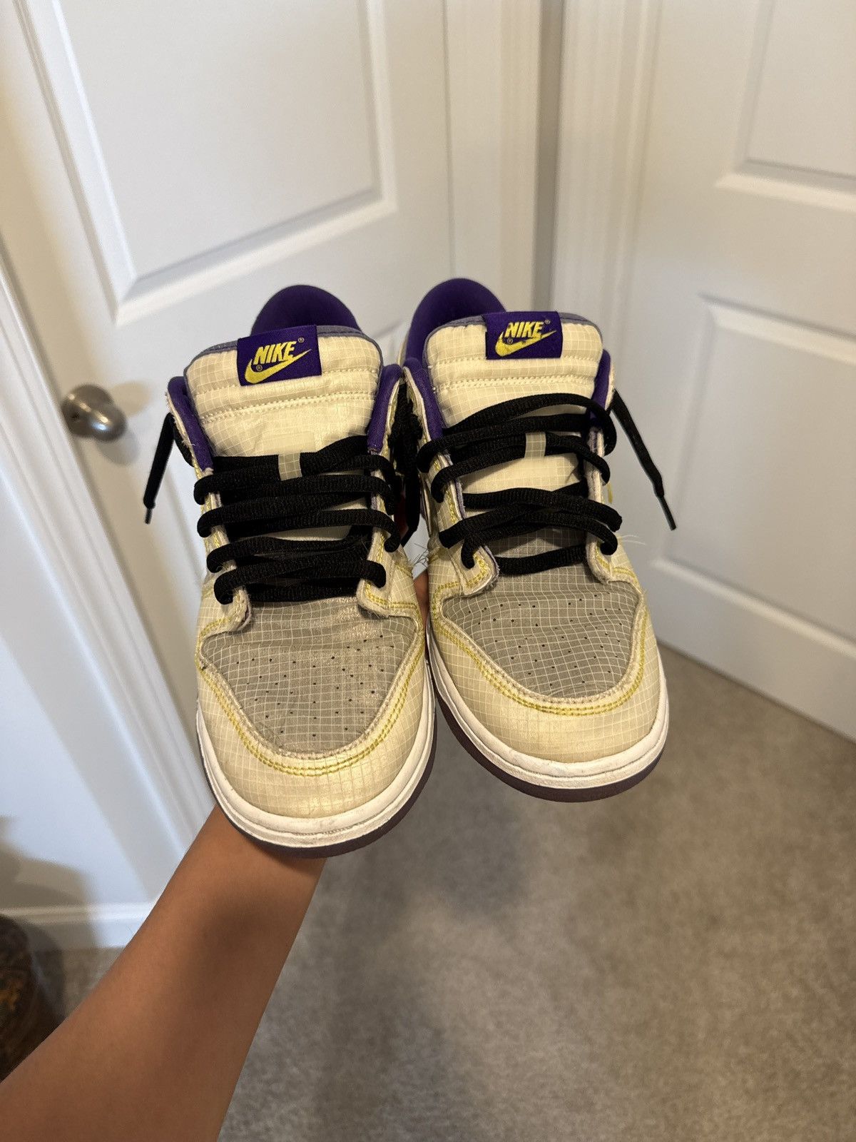 Nike Nike dunk union LA passport pack purple Size US 9.5 / EU 42-43 - 4 Thumbnail