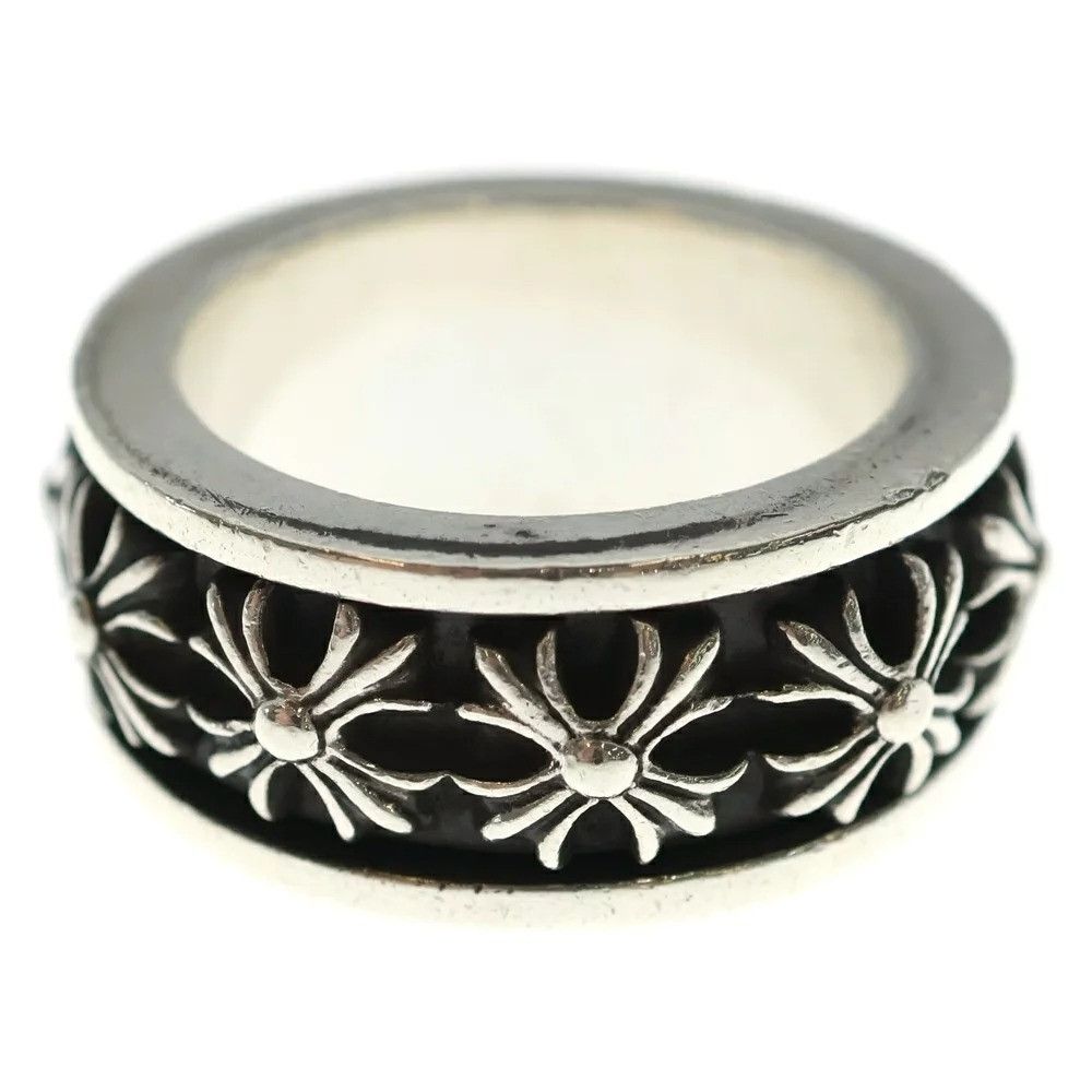 Chrome Hearts RARE! OFFER OK 🔥 14.5 CHROME HEARTS RING SPINNER CH X Size ONE SIZE - 4 Thumbnail