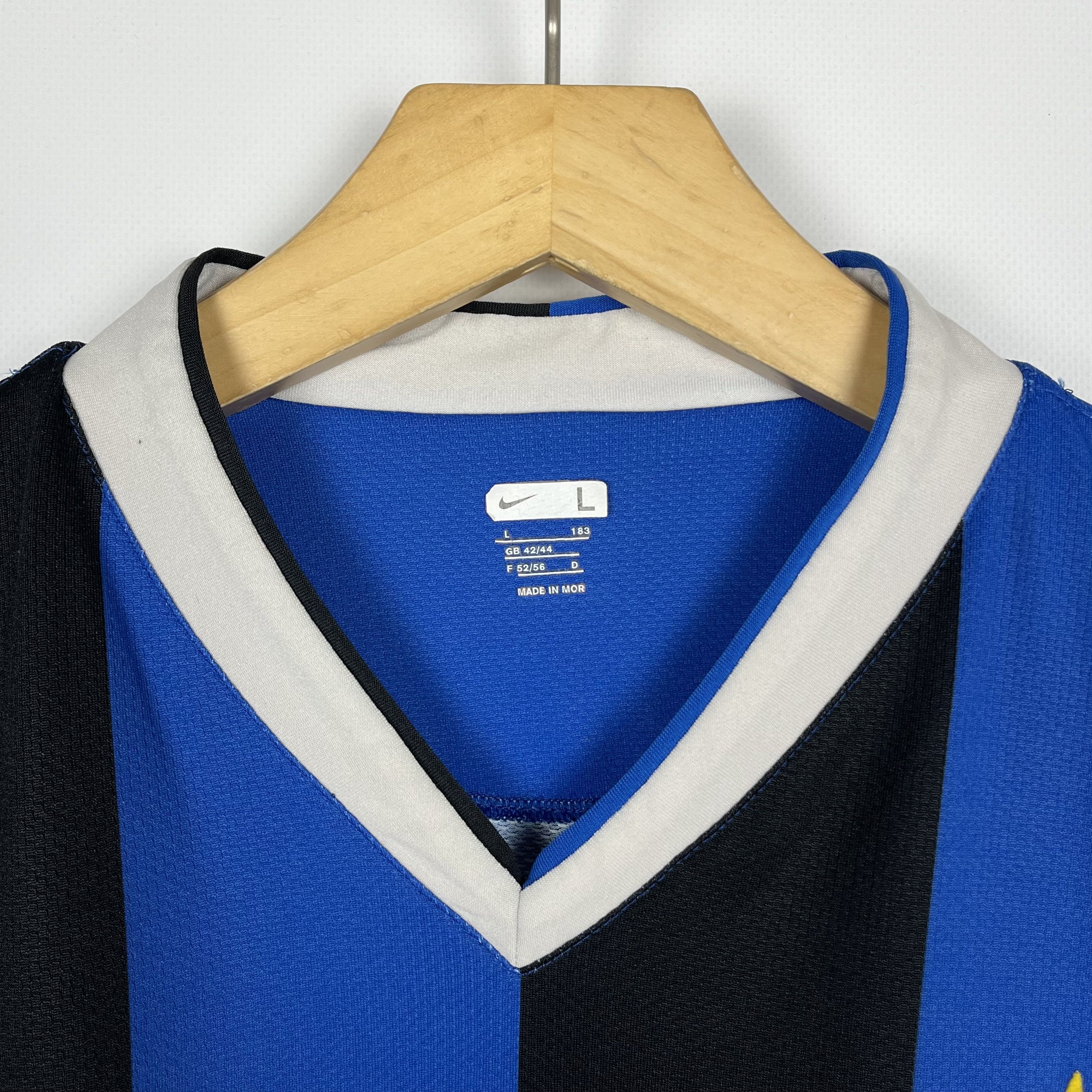 Nike Vintage Nike Inter Milan Home Soccer Jersey 2006/2007 Size US L / EU 52-54 / 3 - 7 Thumbnail