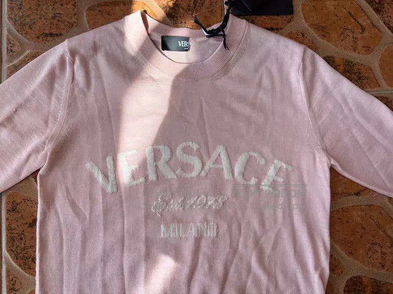 Versace Versace Short-sleeved knitwear Size XS / US 0-2 / IT 36-38 - 3 Thumbnail
