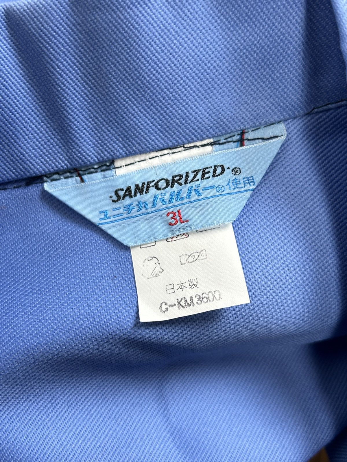Japanese Brand Vintage Nissan Japan JDM Mechanic Coat In Blue Size US L / EU 52-54 / 3 - 8 Thumbnail