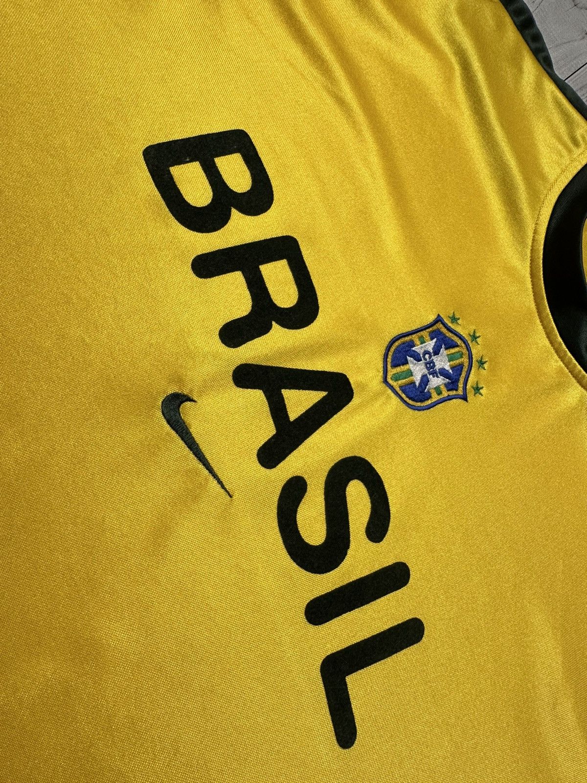 Nike × Vintage Vintage Nike Brazil soccer jersey logo Brasil size XL Size US XL / EU 56 / 4 - 3 Thumbnail