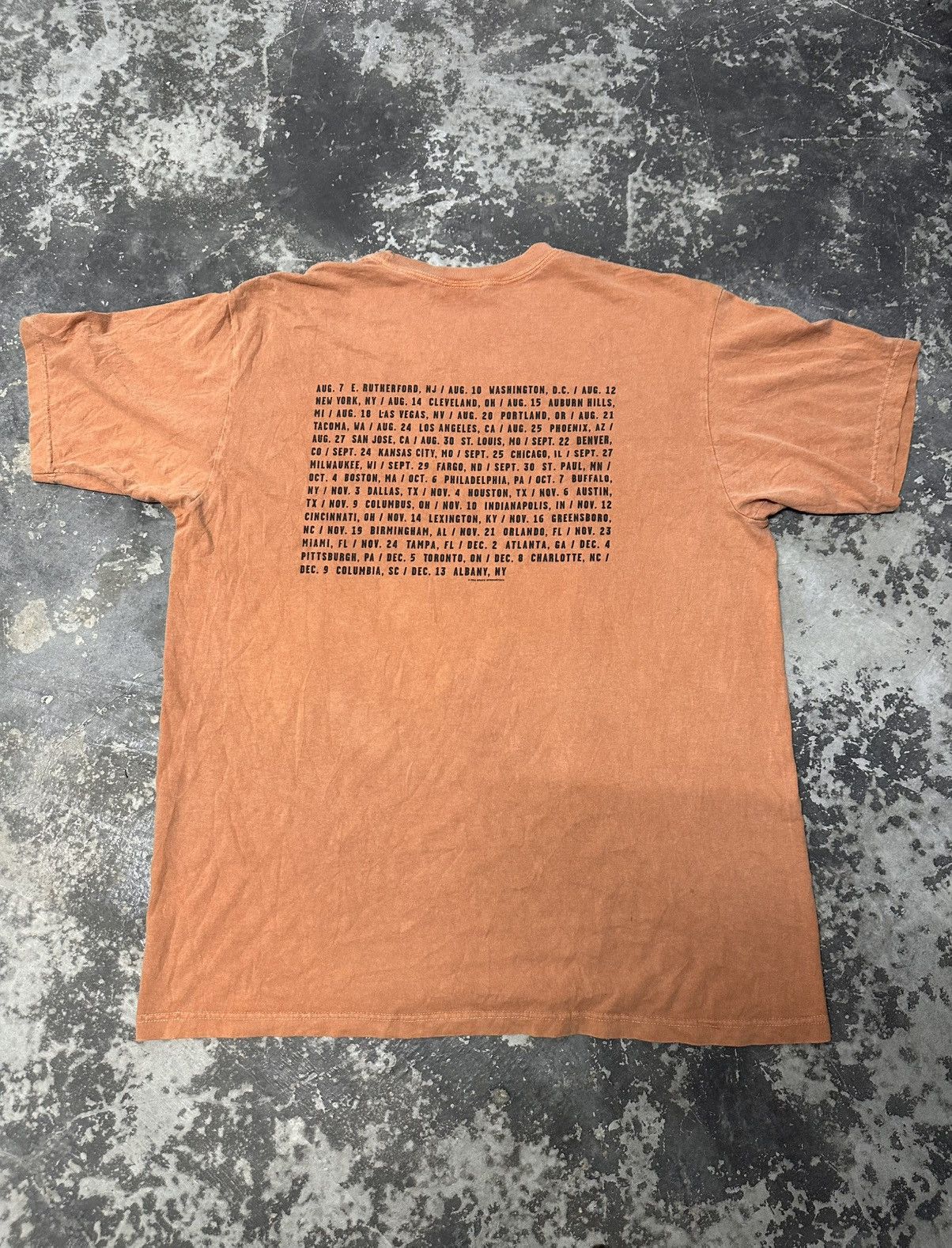 Band Tees × Vintage Vintage Bruce Springsteen "The Rising" Tour T-Shirt 2000s Size US XL / EU 56 / 4 - 2 Thumbnail