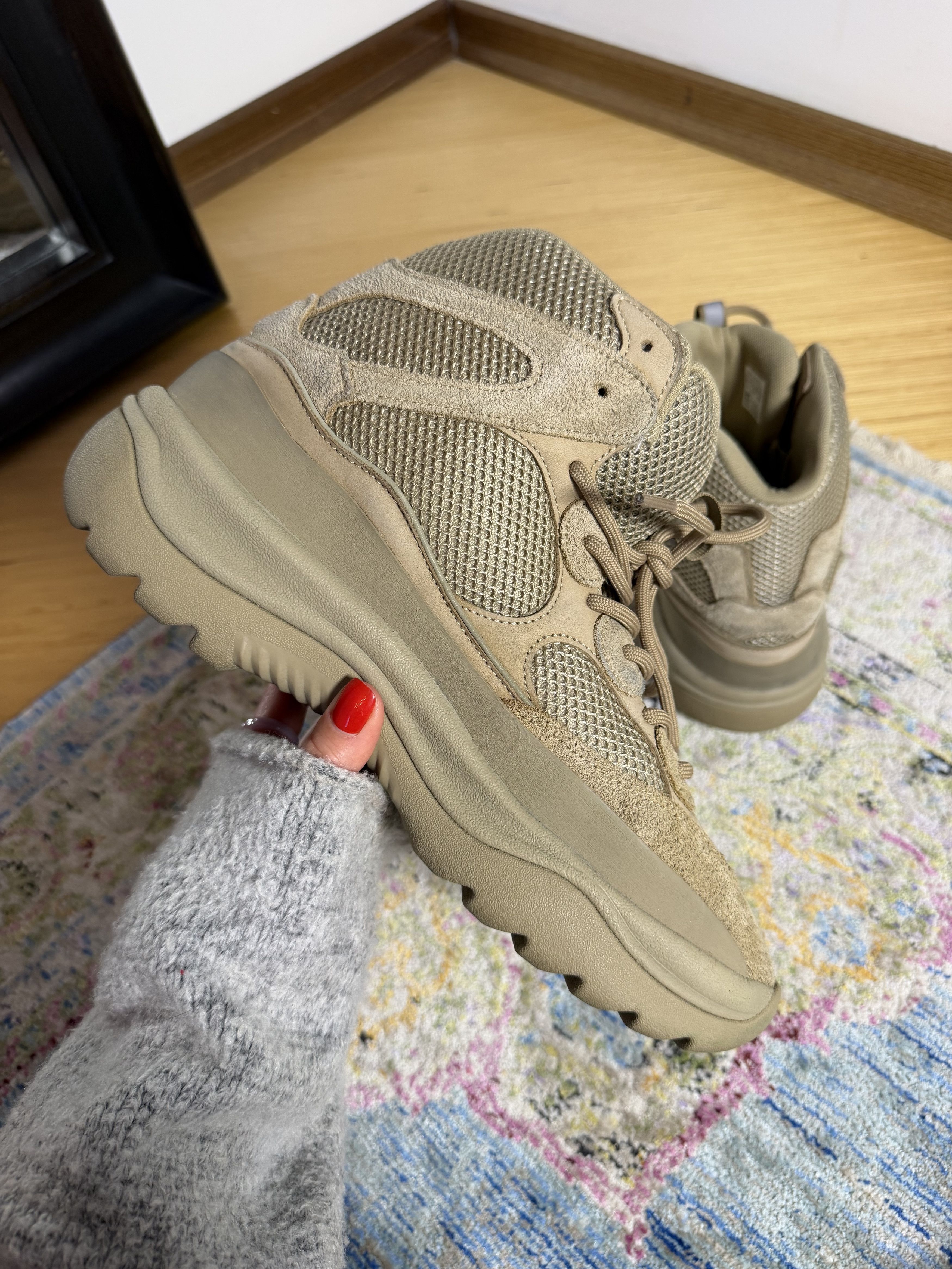 Adidas × Kanye West Yeezy Desert Boot Rock Size US 11.5 / EU 44-45 - 12 Thumbnail