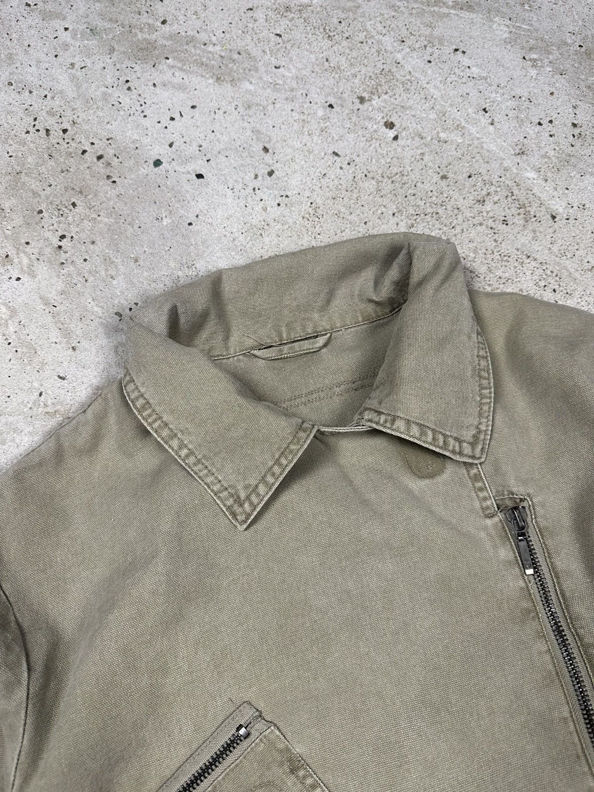 Japanese Brand Vintage Y2K Asymmetrical Utility Light Jacket Army Style Size US M / EU 48-50 / 2 - 7 Thumbnail