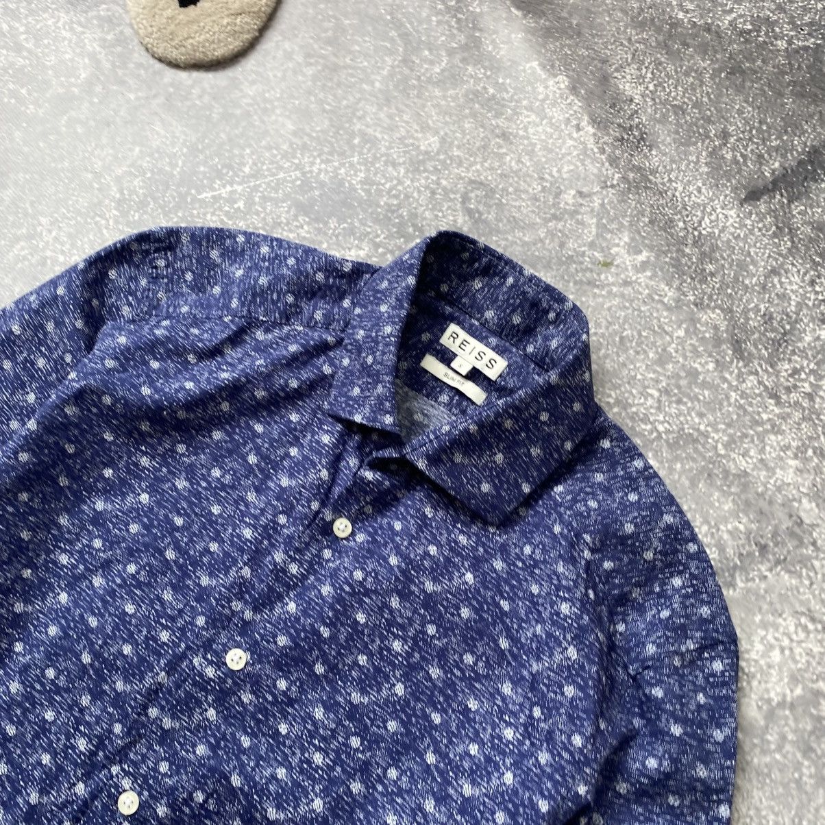 Reiss Designer Reiss Graphic luxury button up shirt Size US S / EU 44-46 / 1 - 5 Thumbnail
