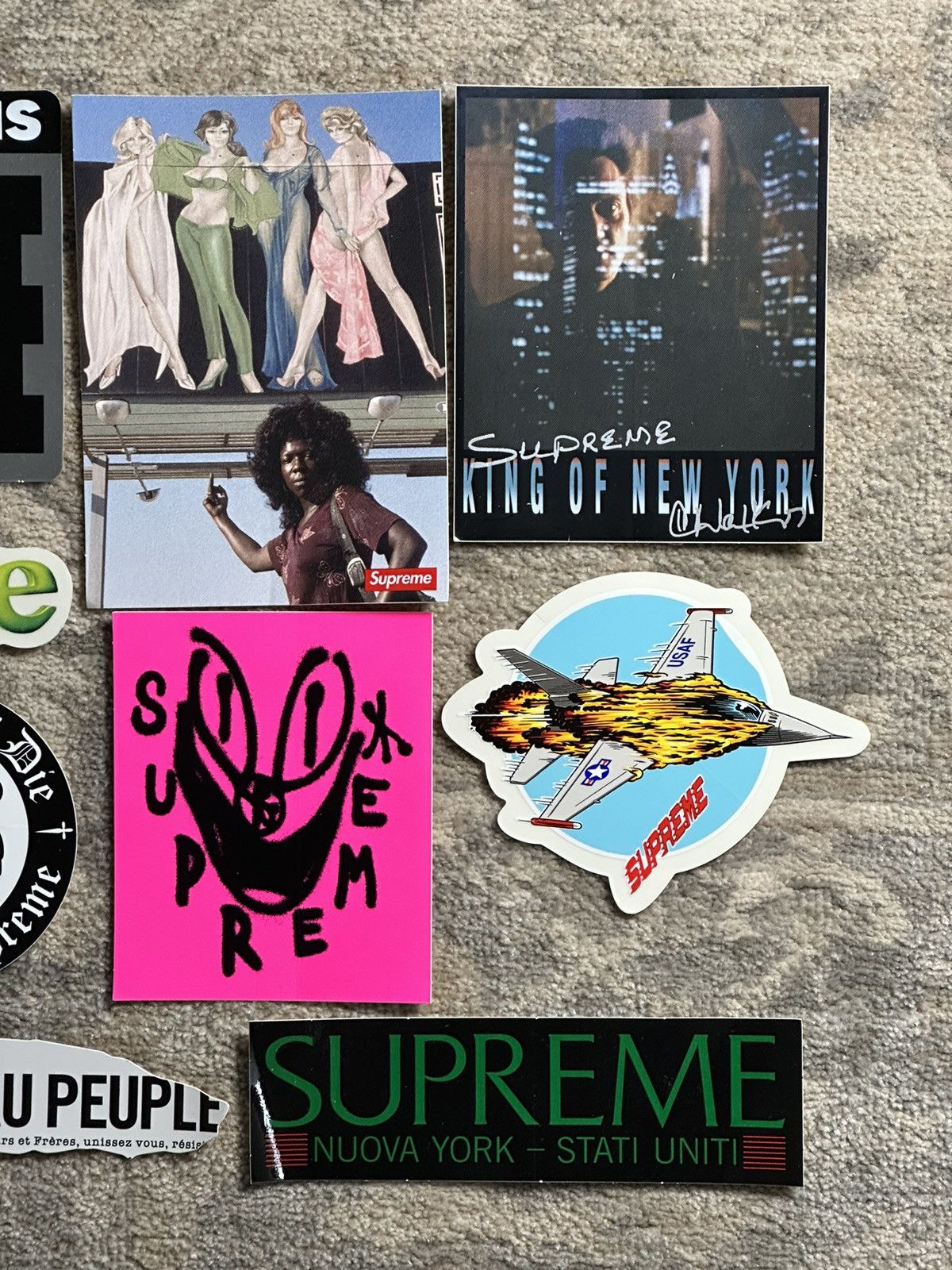 Supreme 10x Supreme Stickers Lot Size ONE SIZE - 3 Thumbnail