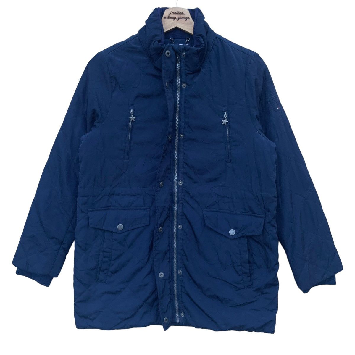 Designer × Tommy Hilfiger Tactical Multipocket by Tommy Hilfiger Star Zipper Jacket Size US M / EU 48-50 / 2 - 8 Thumbnail