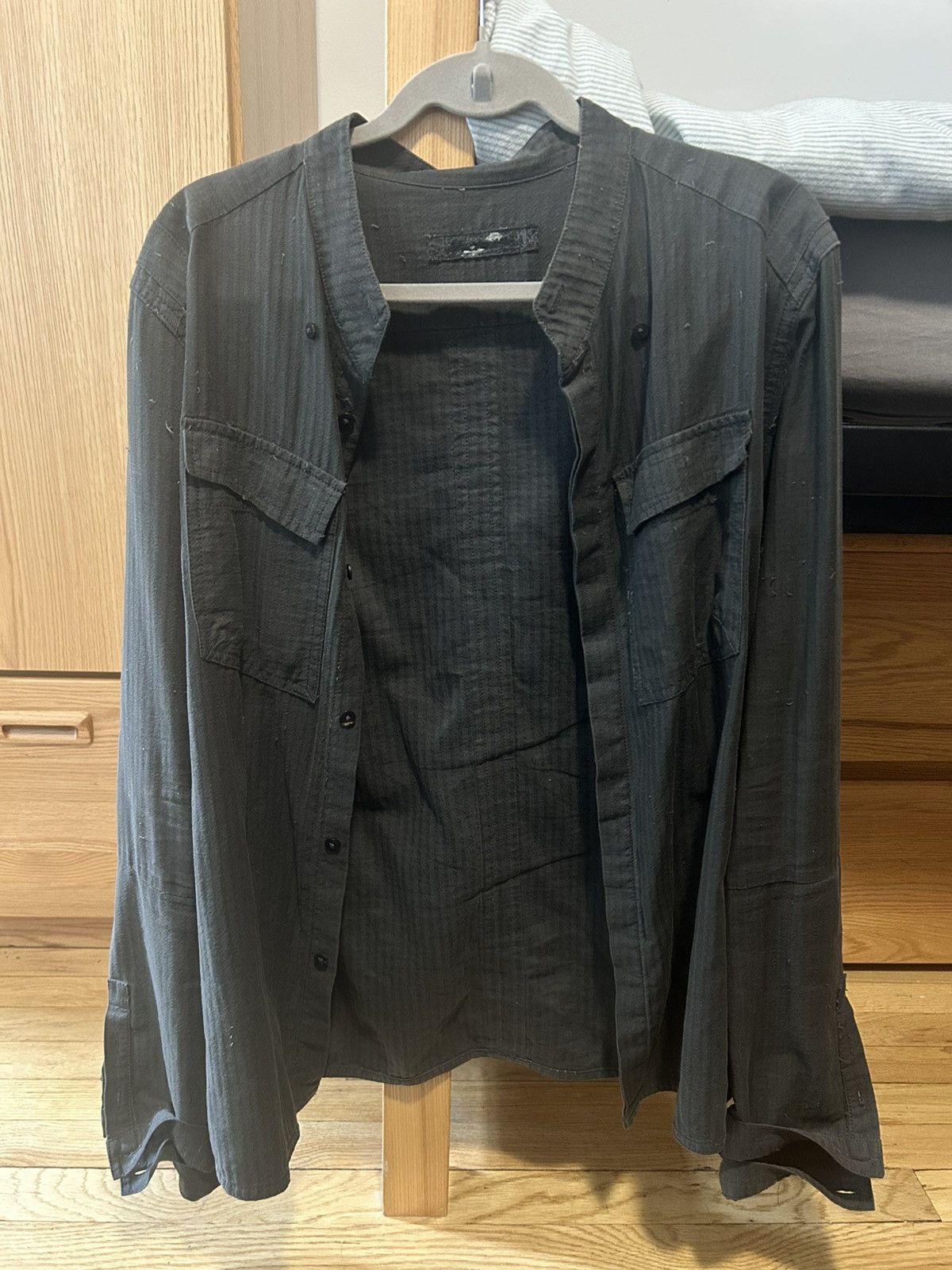 blackmerle Blackmerle Exo Grey Double Sleeve Field Shirt Size US S / EU 44-46 / 1 - 1 Thumbnail