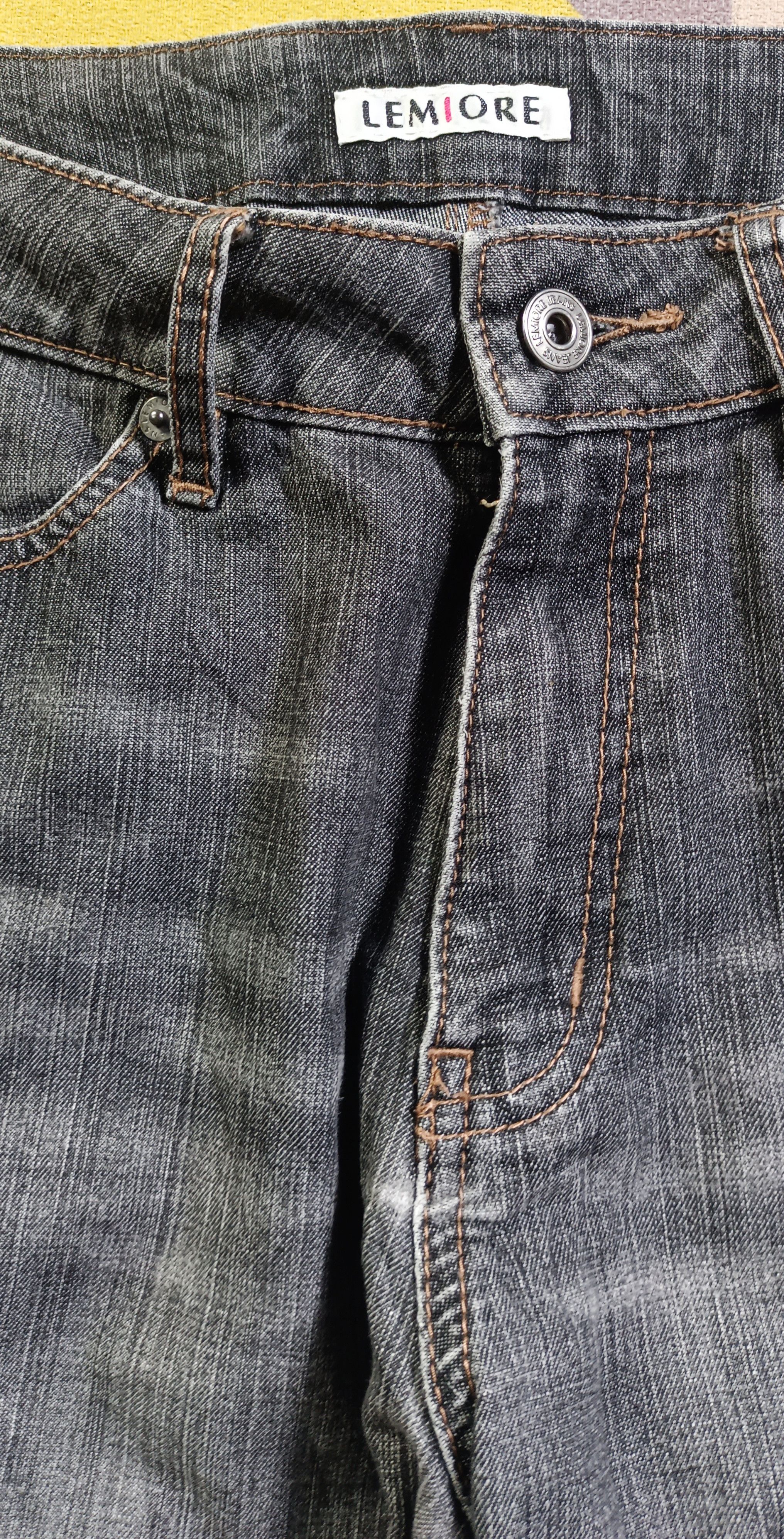 Japanese Brand × Lemaire Vintage🔥Lemoire Flare Distressed Jeans Size US 29 - 6 Thumbnail