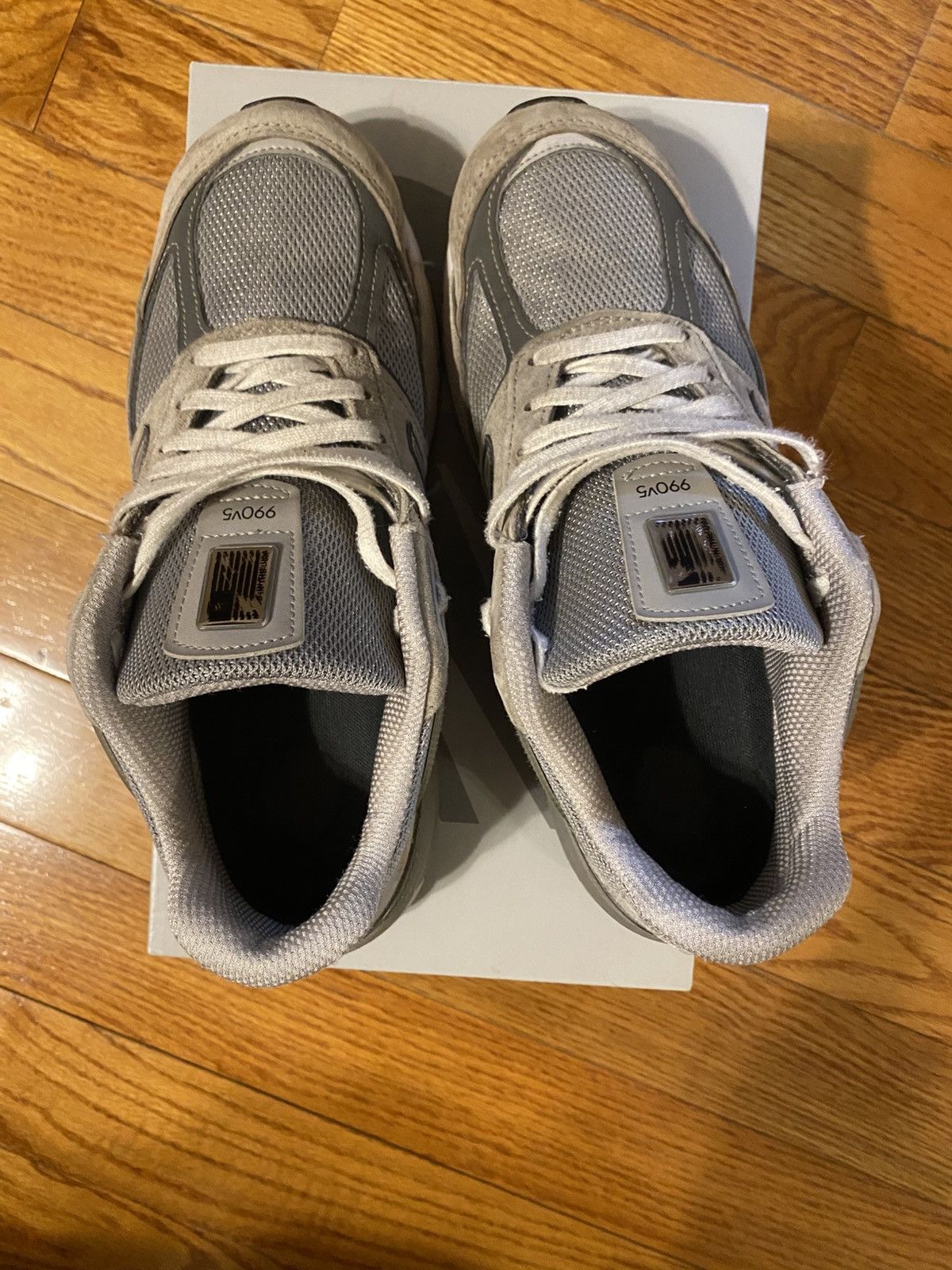 New Balance New Balance 990v5 Gray Size US 8 / EU 41 - 4 Thumbnail