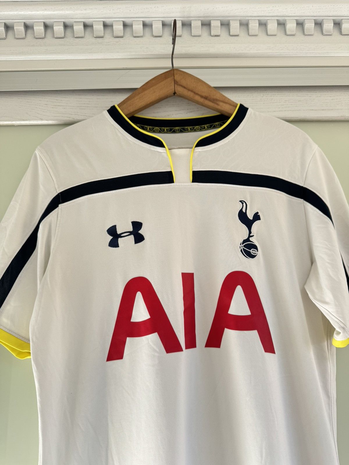 Under Armour Tottenham Hotspur 2014-2015 Home Soccer Jersey Football Kit Size US M / EU 48-50 / 2 - 5 Thumbnail