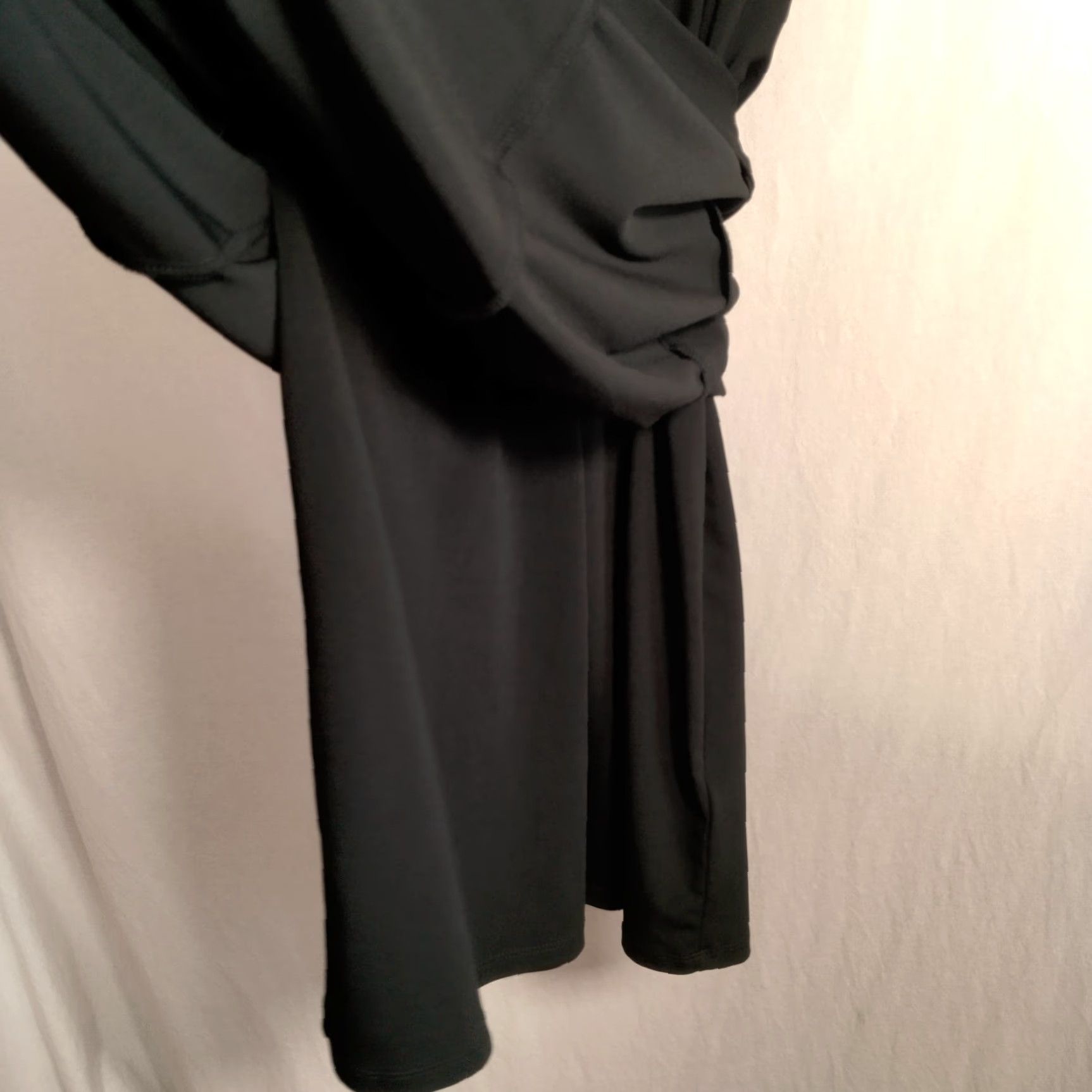 Ralph Lauren Lauren Ralph Lauren Dress Black Size 12 Faux Wrap Stretch Sleeveless Lined LBD Women Size XL / US 12-14 / IT 48-50 - 5 Thumbnail