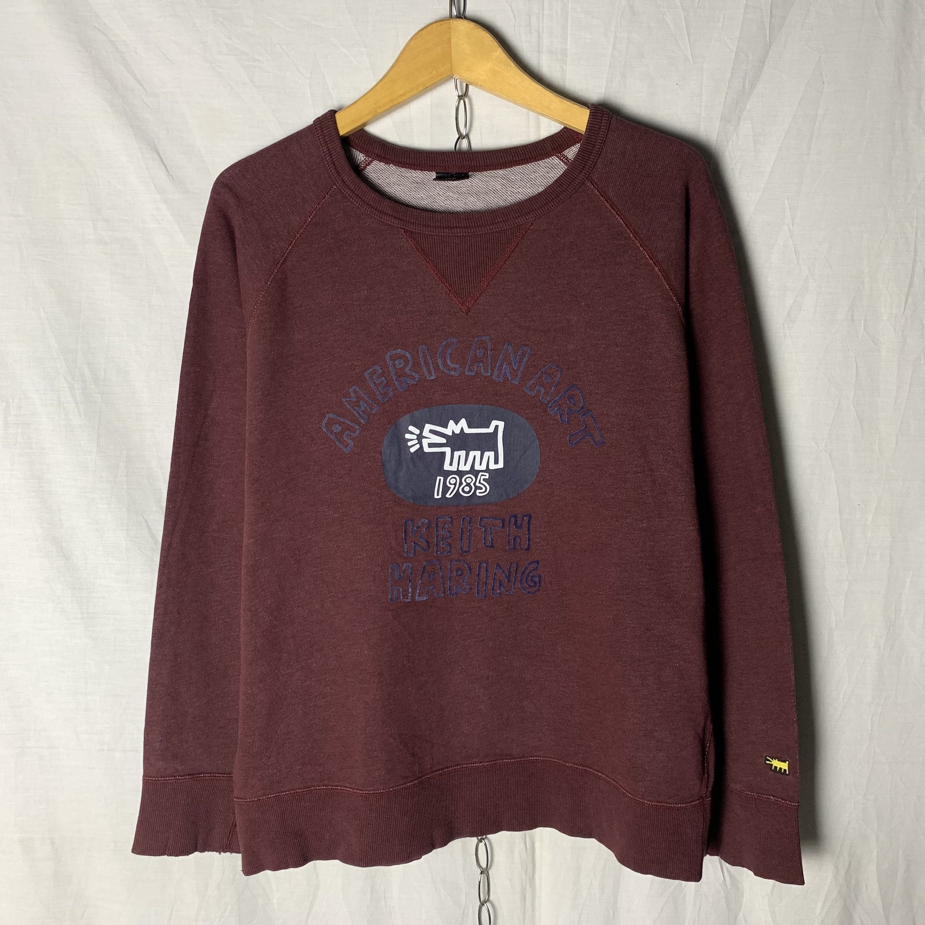 Keith Haring Uniqlo x Keith Haring Sweatshirt Crewneck Size US M / EU 48-50 / 2 - 1 Thumbnail