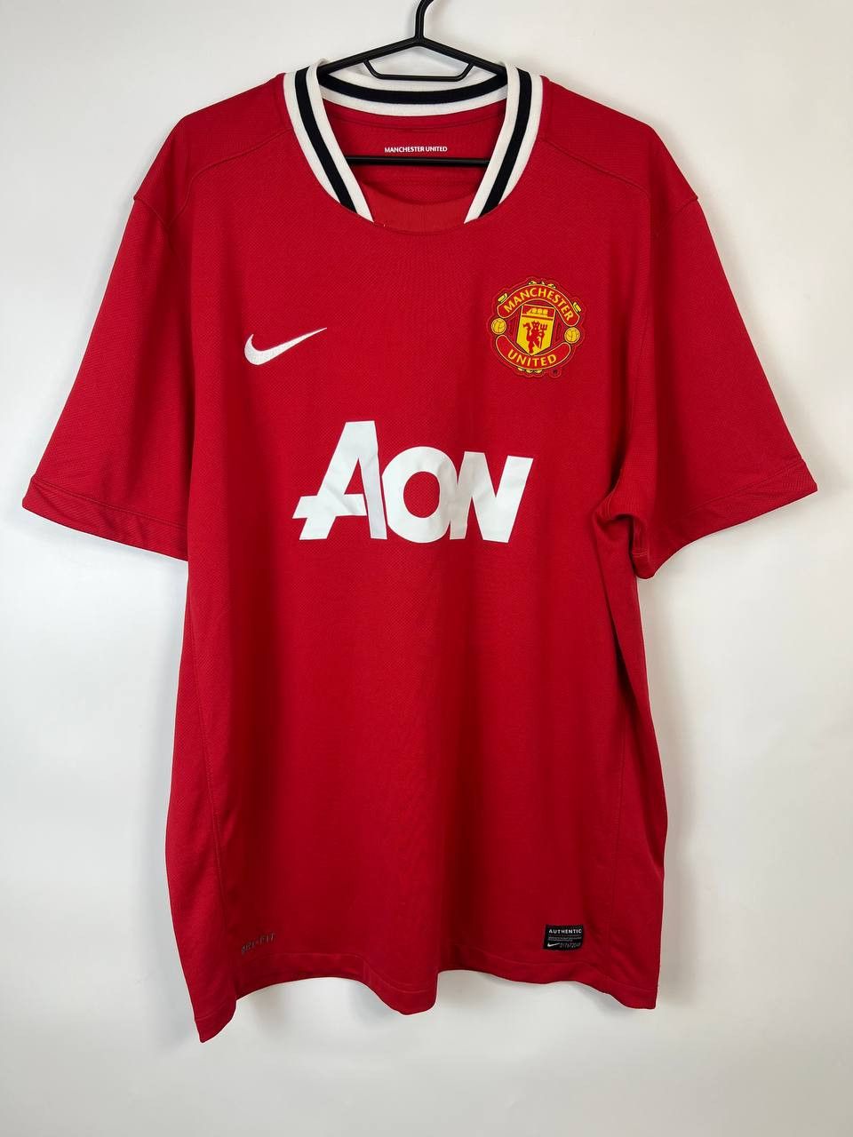 Nike MANCHESTER 2011 2012 HOME SHIRT NIKE JERSEY SZ XL 423932-623 Size US XL / EU 56 / 4 - 1 Thumbnail