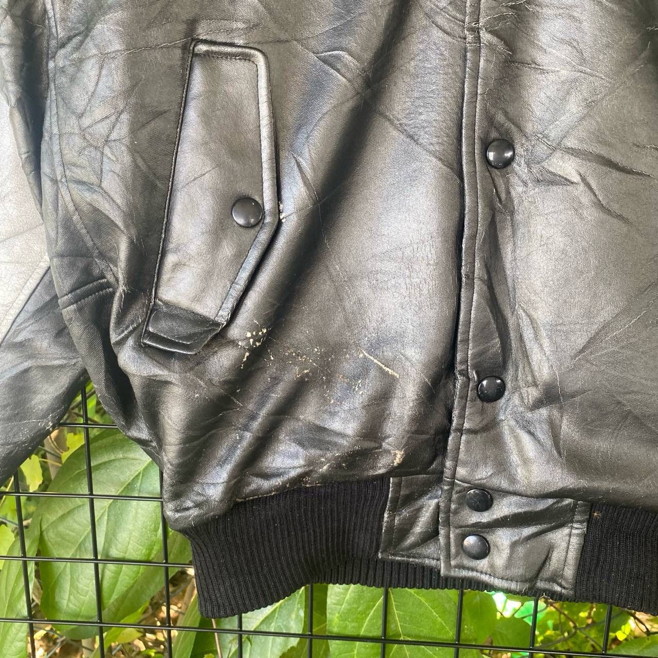 Japanese Brand × Mizuno Vintage Mizuno OverSize Pu Leather Varsity Jacket Size US XL / EU 56 / 4 - 5 Thumbnail