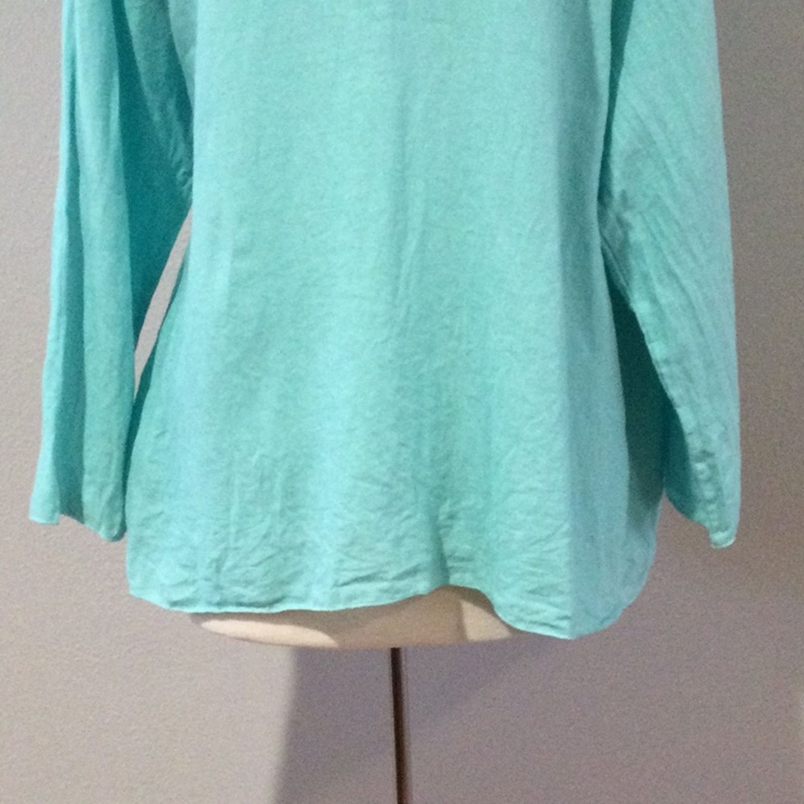Other Match Point Turquoise Button/Tie Closure Blazer Jacket XL Size XL / US 12-14 / IT 48-50 - 12 Thumbnail