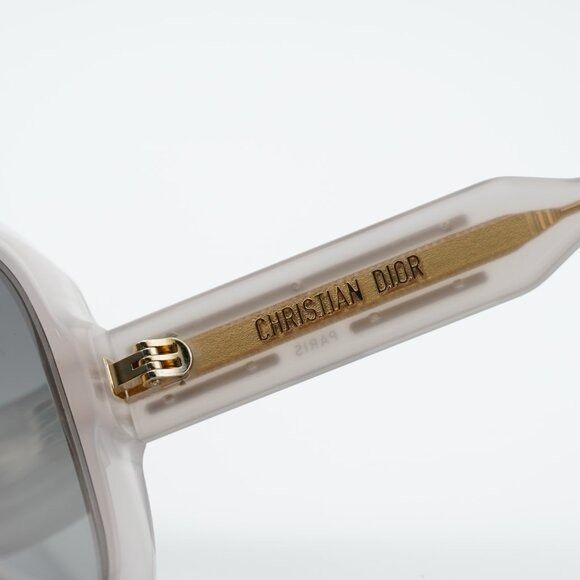 Dior Dior DIORSIGNATURE S11I 78A1 Sunglasses Beige Square Frame Size ONE SIZE - 3 Thumbnail