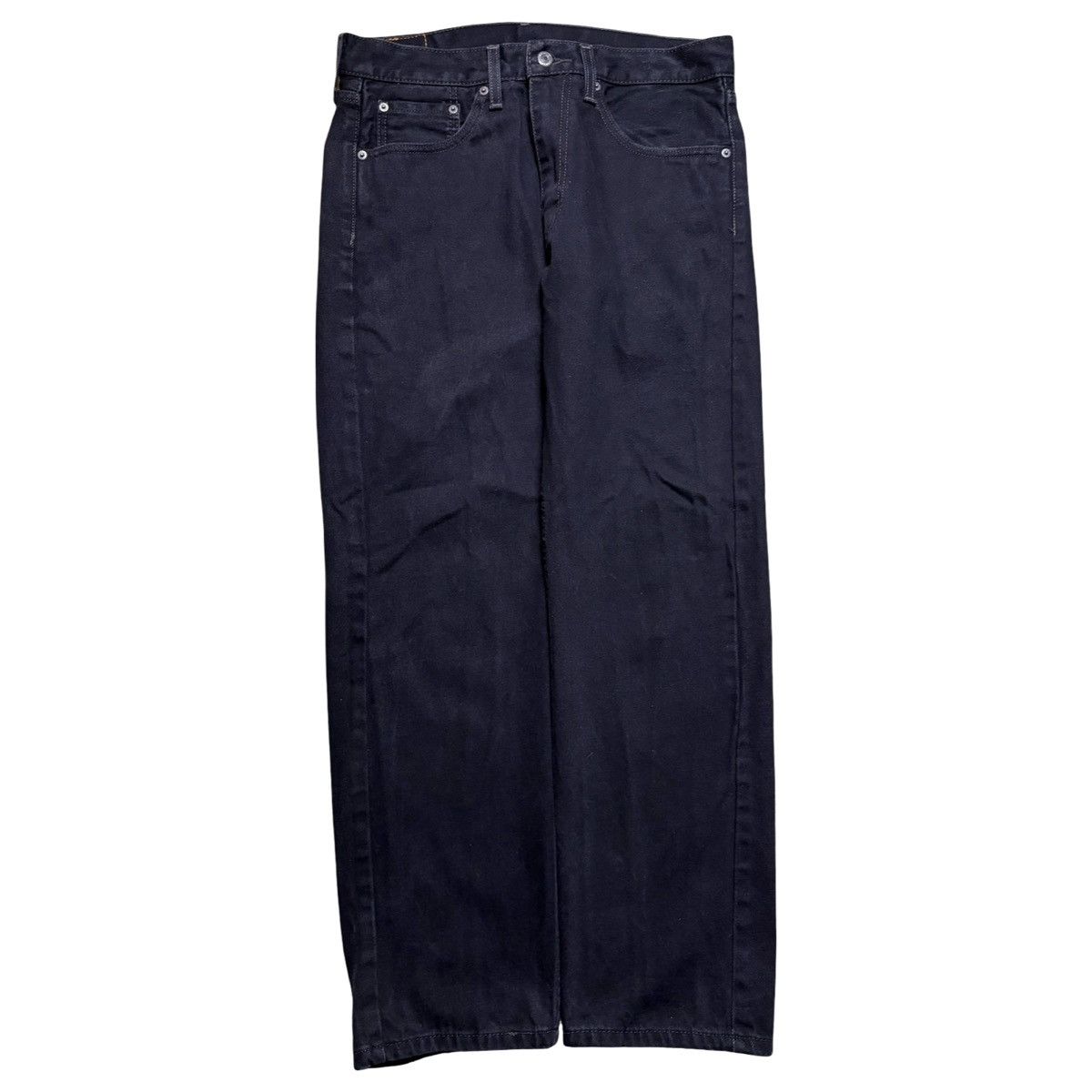 Levi's Vintage Y2K Levi's 505 Jeans Men's 33 Black Straight Denim Size US 33 - 3 Thumbnail