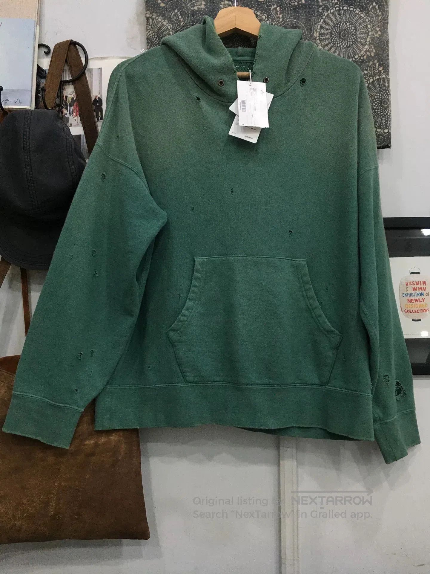 Visvim visvim amplus hoodie p.o. crash green. Size US S / EU 44-46 / 1 - 1 Thumbnail