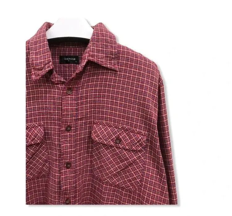 Flannel × Vintage Vintage Clover Pigeon Plaid Tartan Flannel Shirt 👕 Size US L / EU 52-54 / 3 - 2 Thumbnail