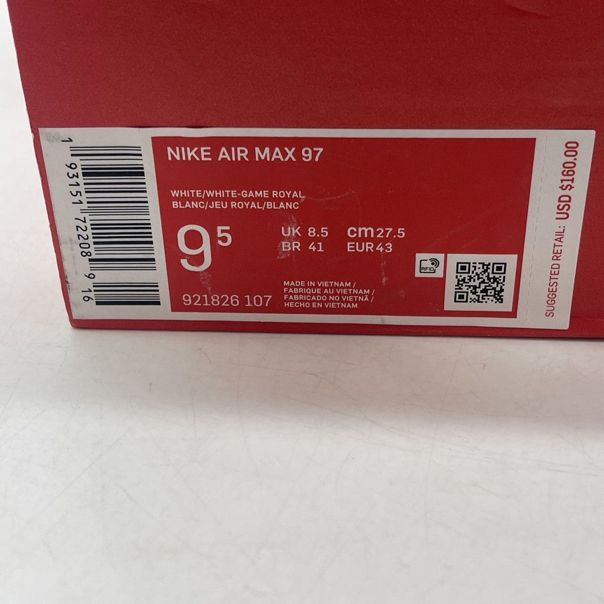 Nike Air max 97 ultramarine Size US 9.5 / EU 42-43 - 9 Thumbnail