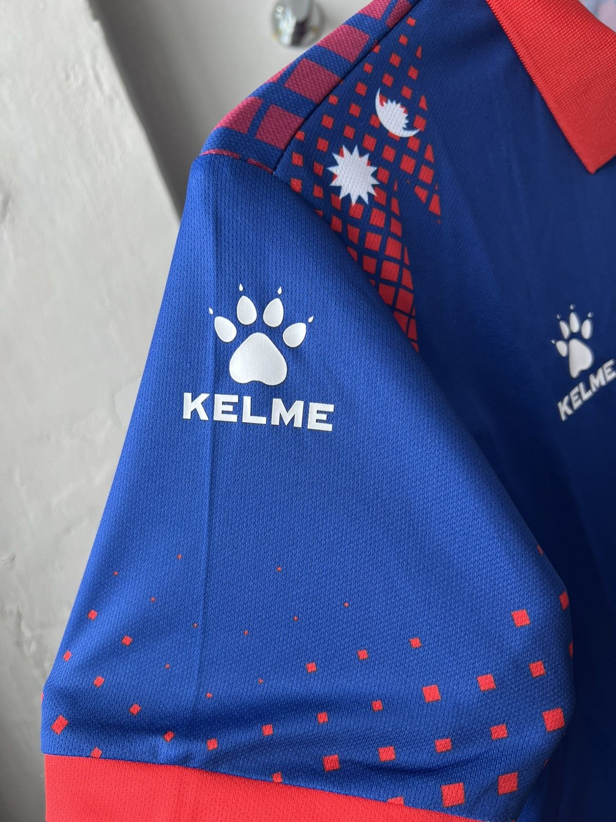 Other NEW! 2022/23 NEPAL TEAM WORLD CUP CRICKET SHIRT JERSEY KELME Size US M / EU 48-50 / 2 - 8 Thumbnail