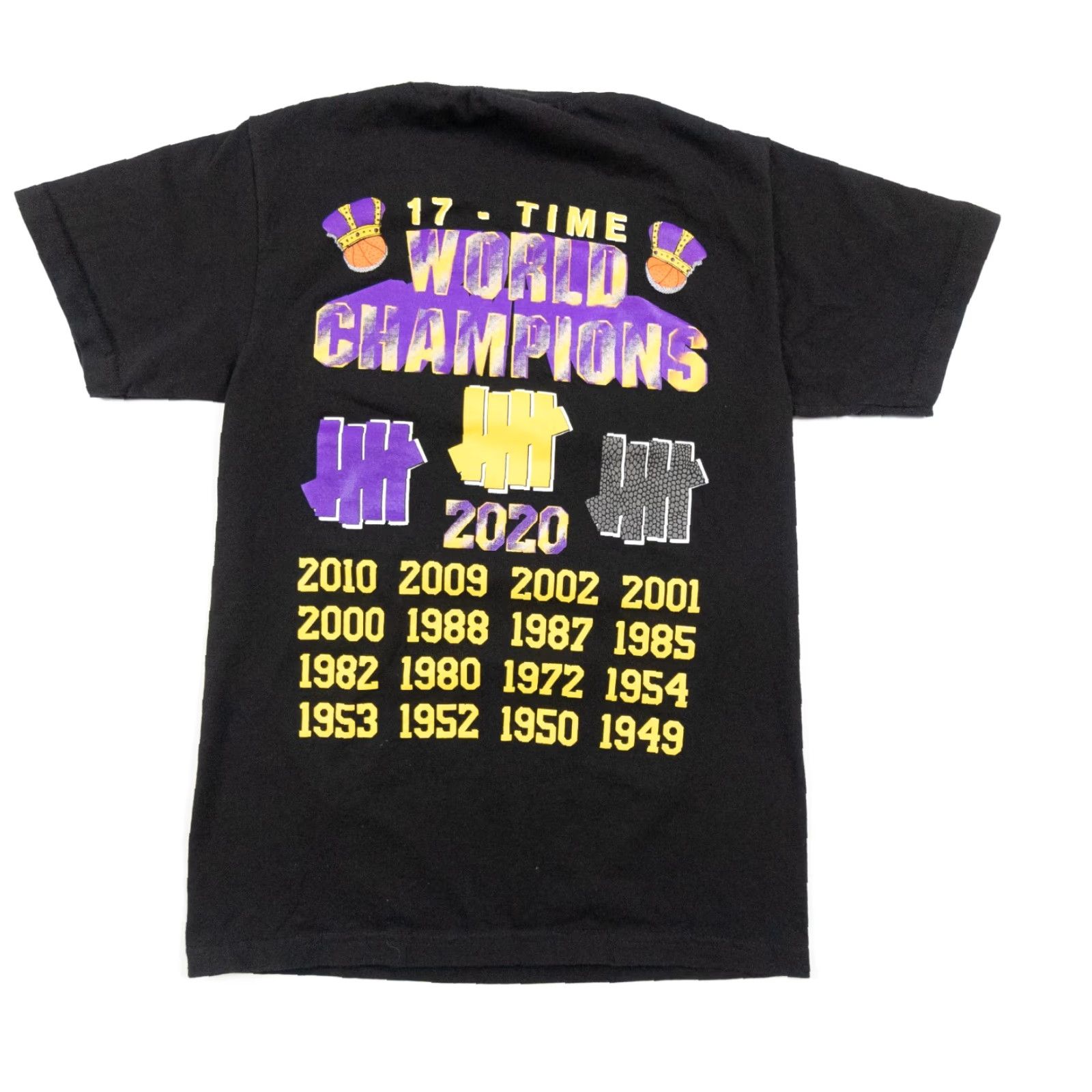 Undefeated Undefeated Shirt Adult Small Black Streetwear LA Basketball Mens Size US S / EU 44-46 / 1 - 5 Thumbnail