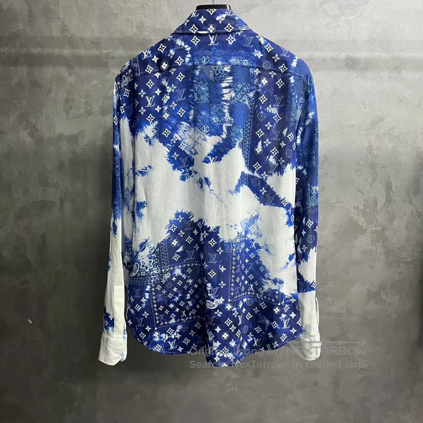 Louis Vuitton Louis Vuitton bandhnu LOGO Long-sleeved shirt with single Size US L / EU 52-54 / 3 - 5 Thumbnail