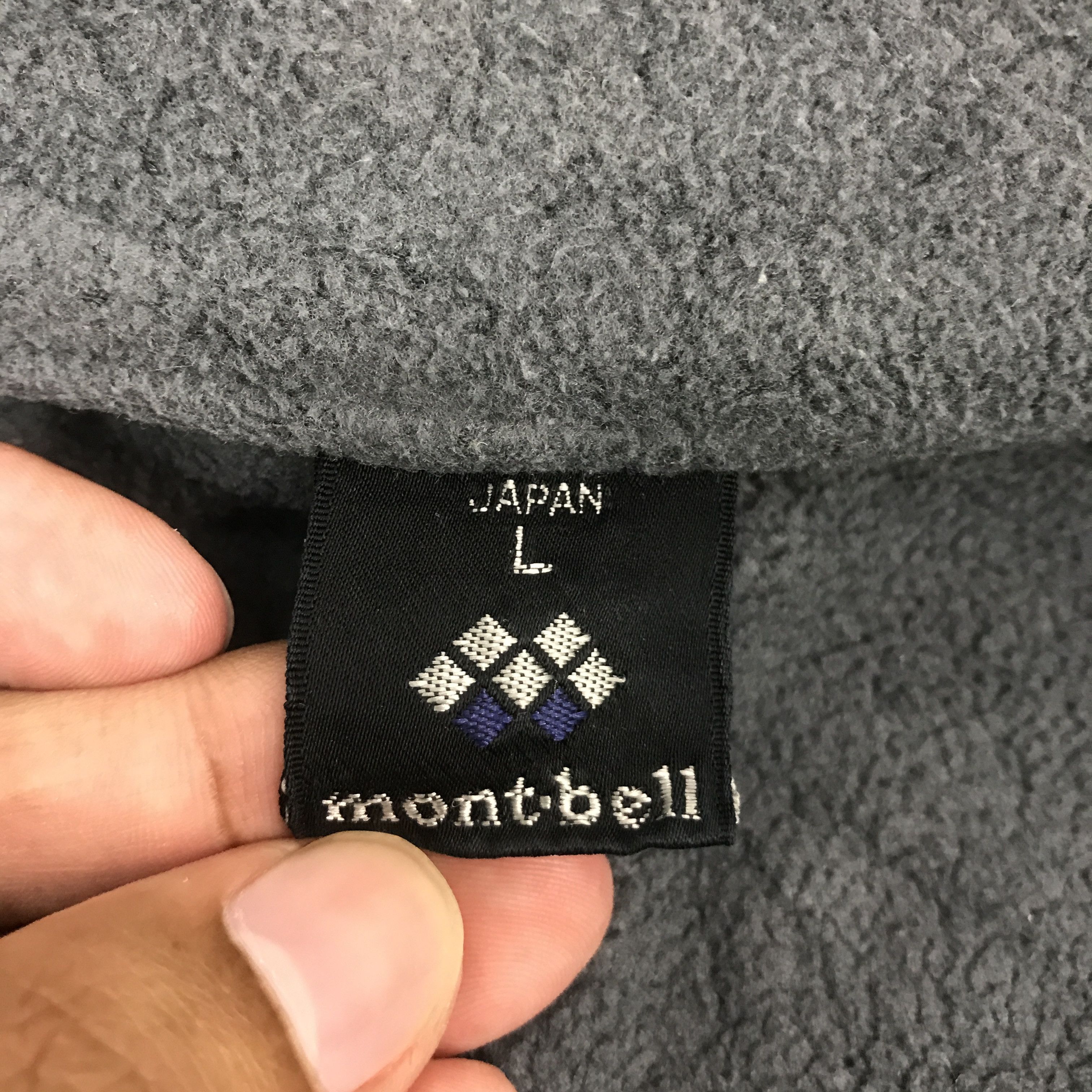 Japanese Brand × Montbell Vintage Montbell outdoor Fleece zipper jacket Size US L / EU 52-54 / 3 - 11 Thumbnail