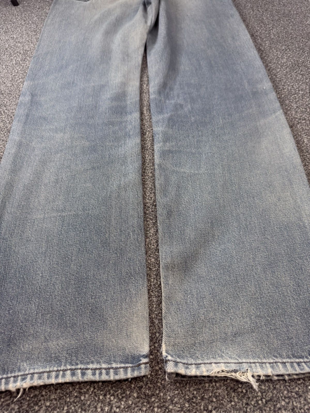 Japanese Brand Vintage Japanese Fade Aging Bobson Straight Distressed Denim Size US 30 / EU 46 - 10 Thumbnail