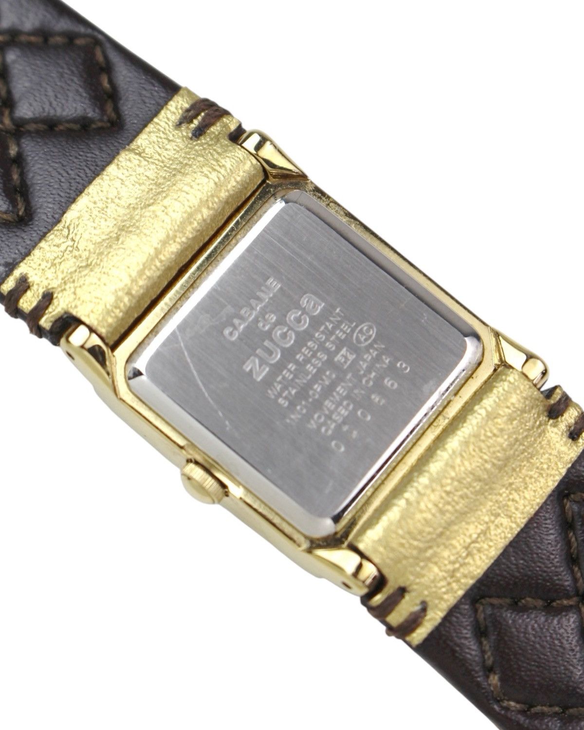 Issey Miyake × Seiko 2000S CABANE DE ZUCCA SEIKO GOLDEN SQUARE FACE WATCH Size ONE SIZE - 5 Thumbnail