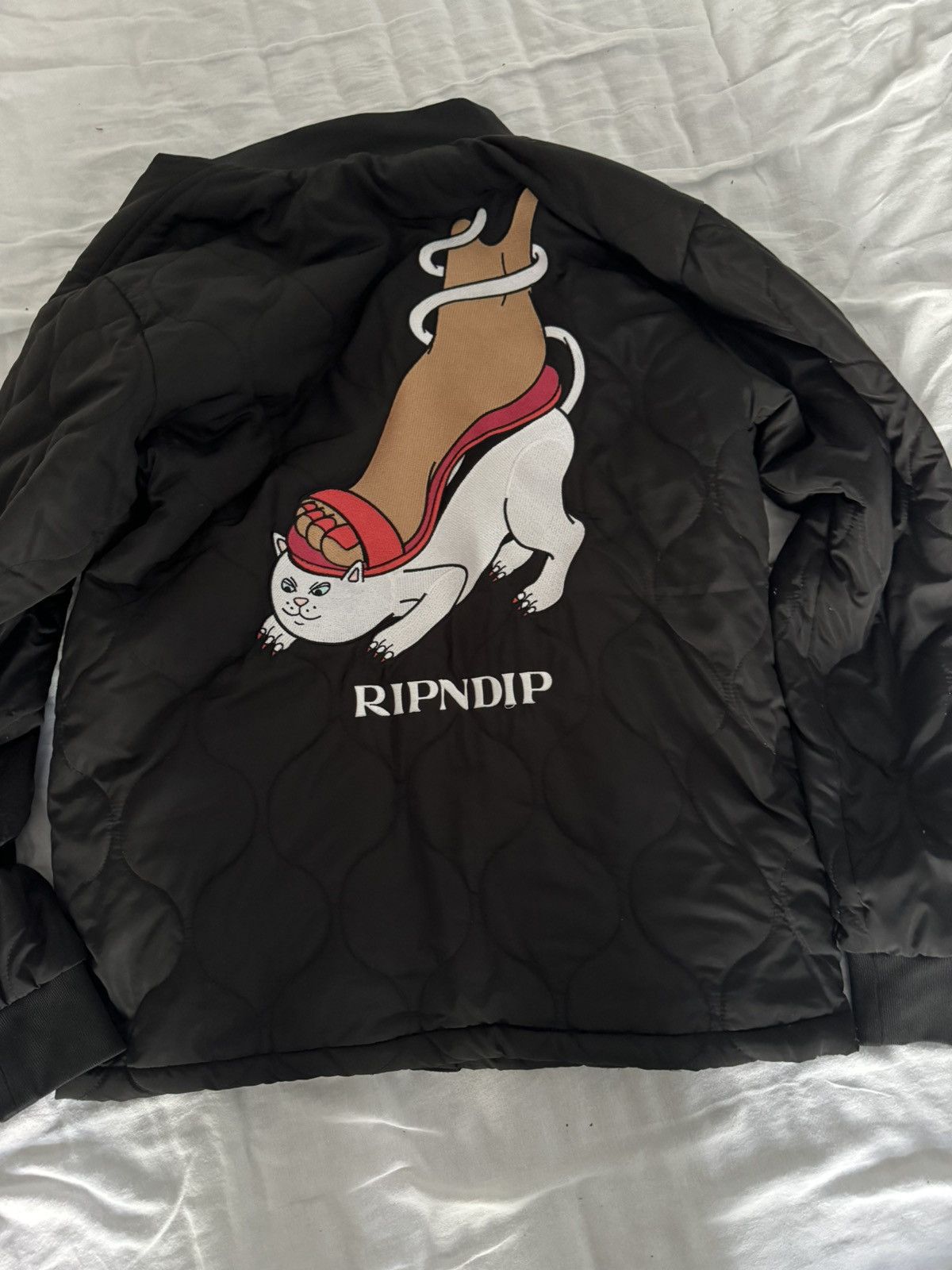 RIPNDIP bomber jacket with a patch on the back Size M / US 6-8 / IT 42-44 - 2 Thumbnail