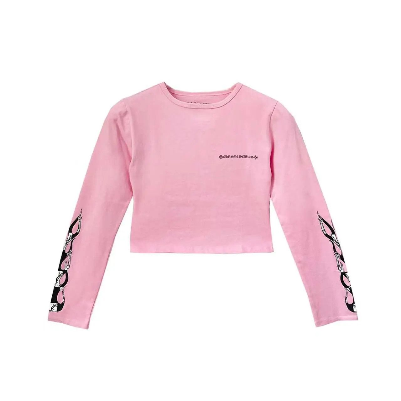 Chrome Hearts Chrome Hearts Matty Boy Pink Cycling Long Sleeve Tee Size S / US 4 / IT 40 - 1 Thumbnail