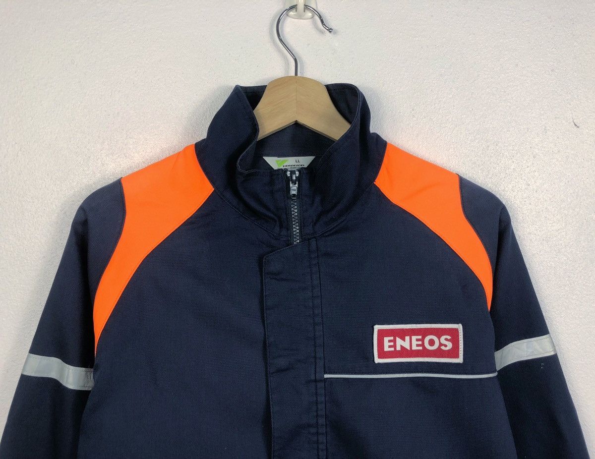 Japanese Brand Rare Vintage Eneos Japan Workwear Jacket Size US XL / EU 56 / 4 - 2 Thumbnail