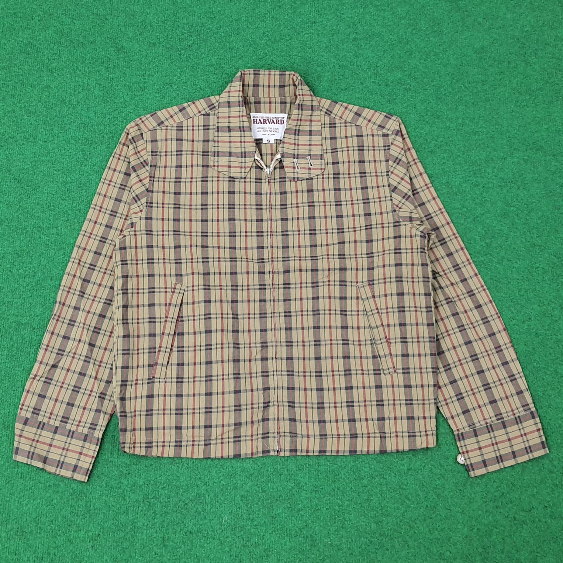 Vintage Vintage HARVARD Zipper Jacket C246N14 Size S / US 4 / IT 40 - 1 Thumbnail