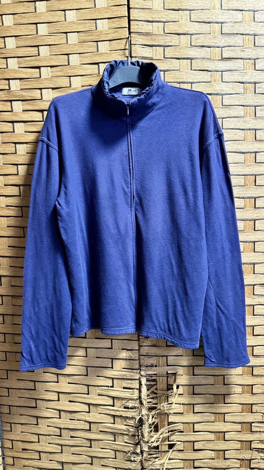 Designer × Issey Miyake × Vintage Vintage Issey Miyake Zipper Sweater Size US M / EU 48-50 / 2 - 1 Thumbnail