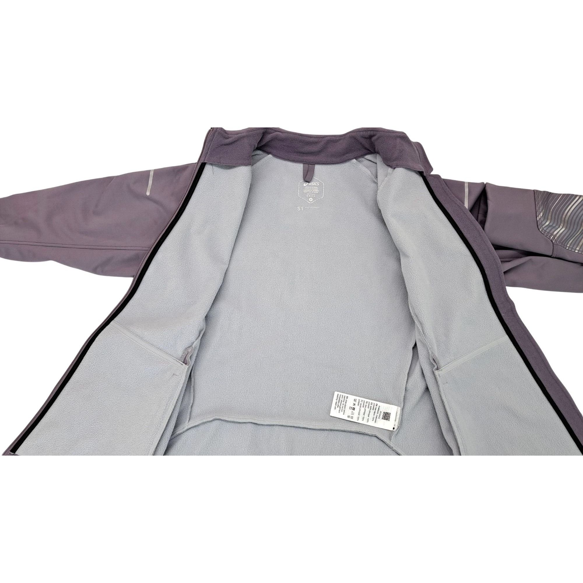 Asics Asics Lite Show 2 Jacket Purple Reflective Thumbhole Running Size M / US 6-8 / IT 42-44 - 7 Thumbnail