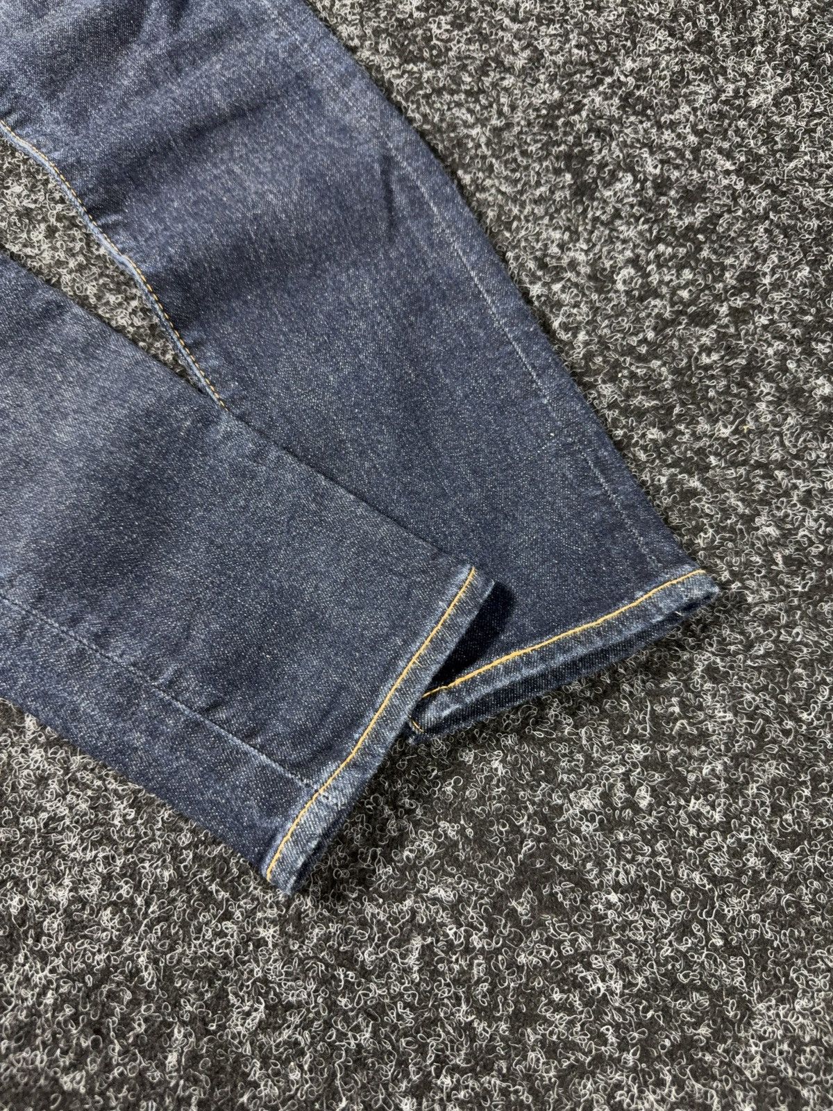 Levi's 00s Levis 510 USA Western Skinny Taper Raw Denim Jeans W31 Size US 31 - 3 Thumbnail