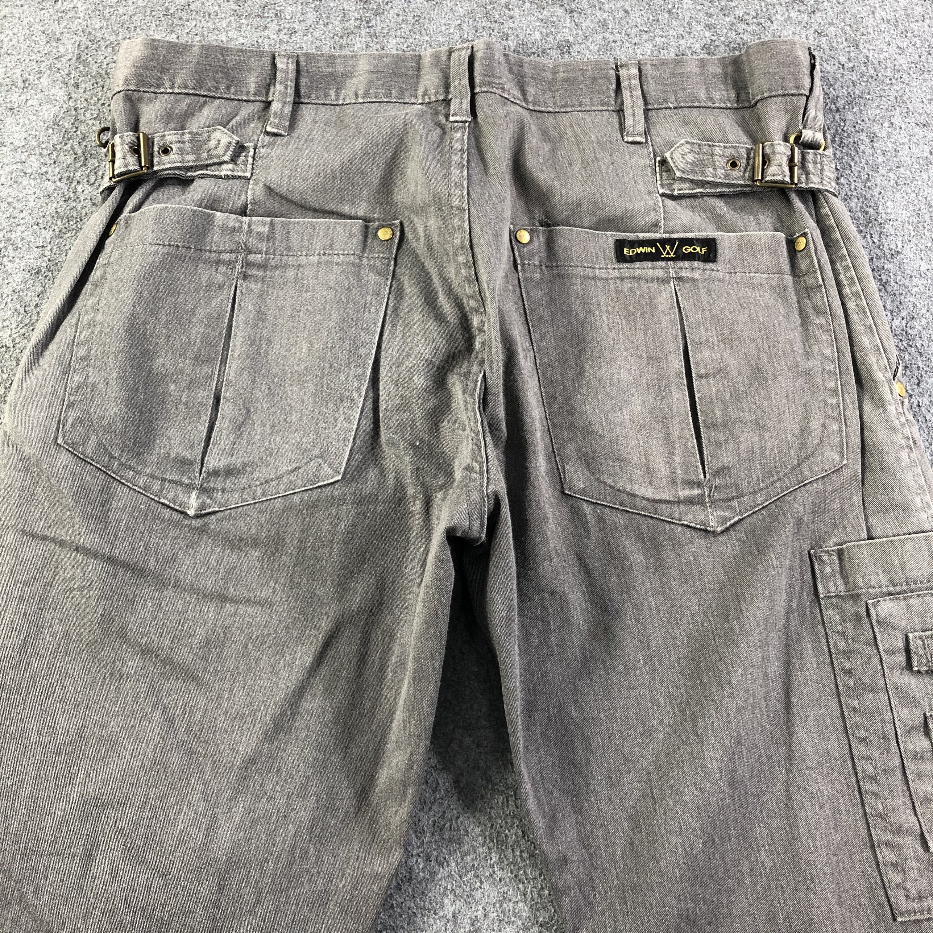 Edwin × Japanese Brand × Vintage Edwin Cargo Pants Utility Tactical Trousers -J2690 Size US 34 / EU 50 - 4 Thumbnail